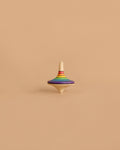 Mader Rallye Rainbow Spinning Top, Small - Purple