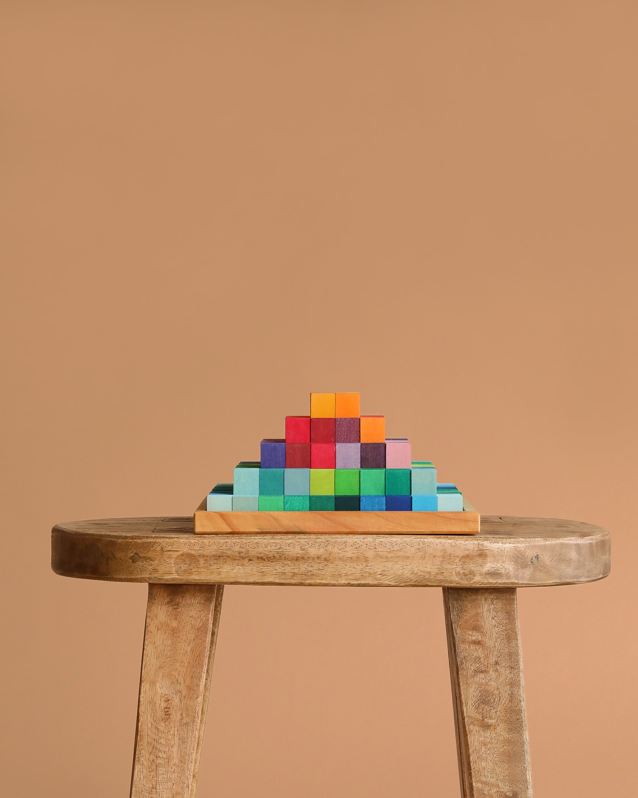 Grimm's Stepped Pyramid Block Set - Small
