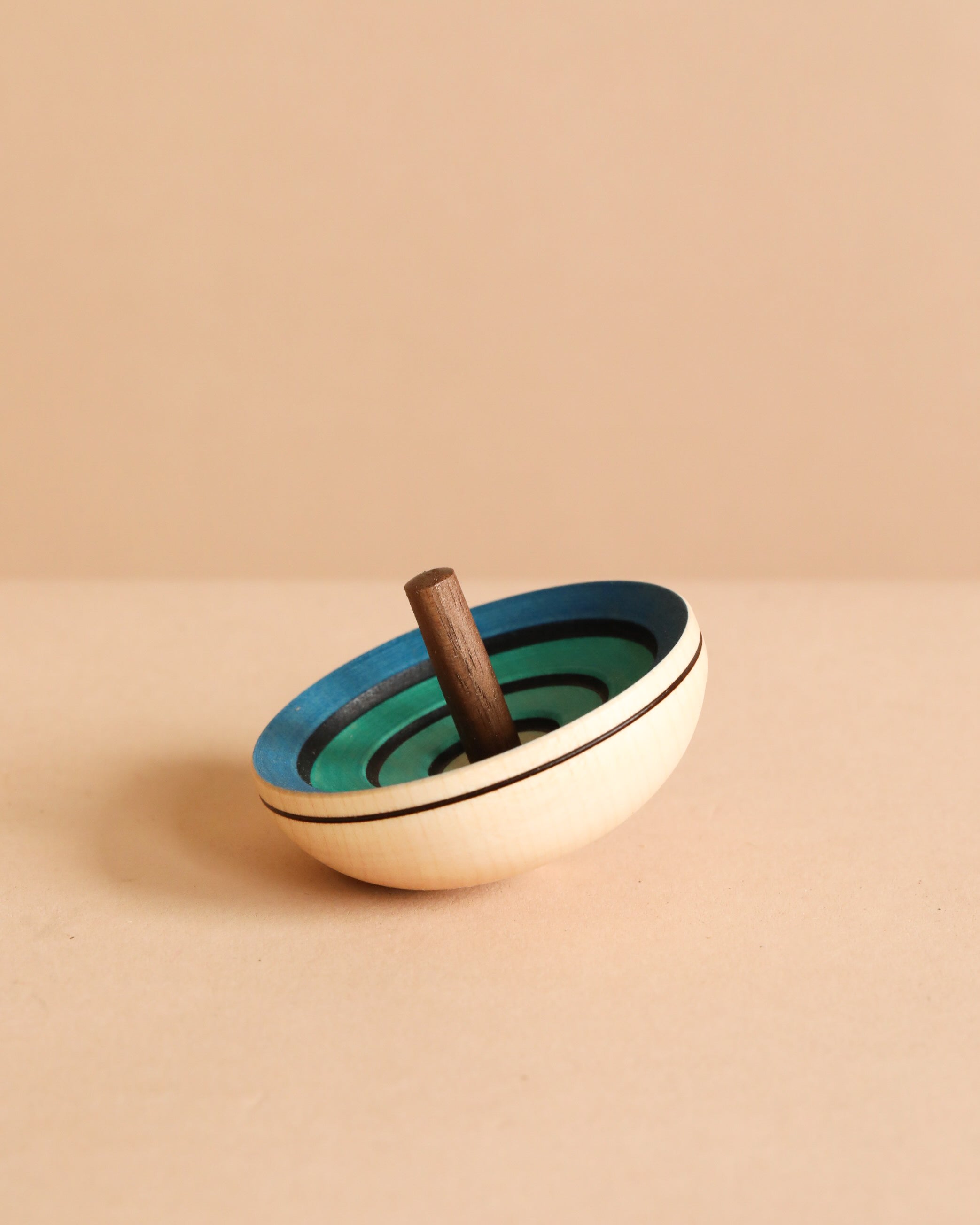 Mader UFO Flora Spinning Top - Blue