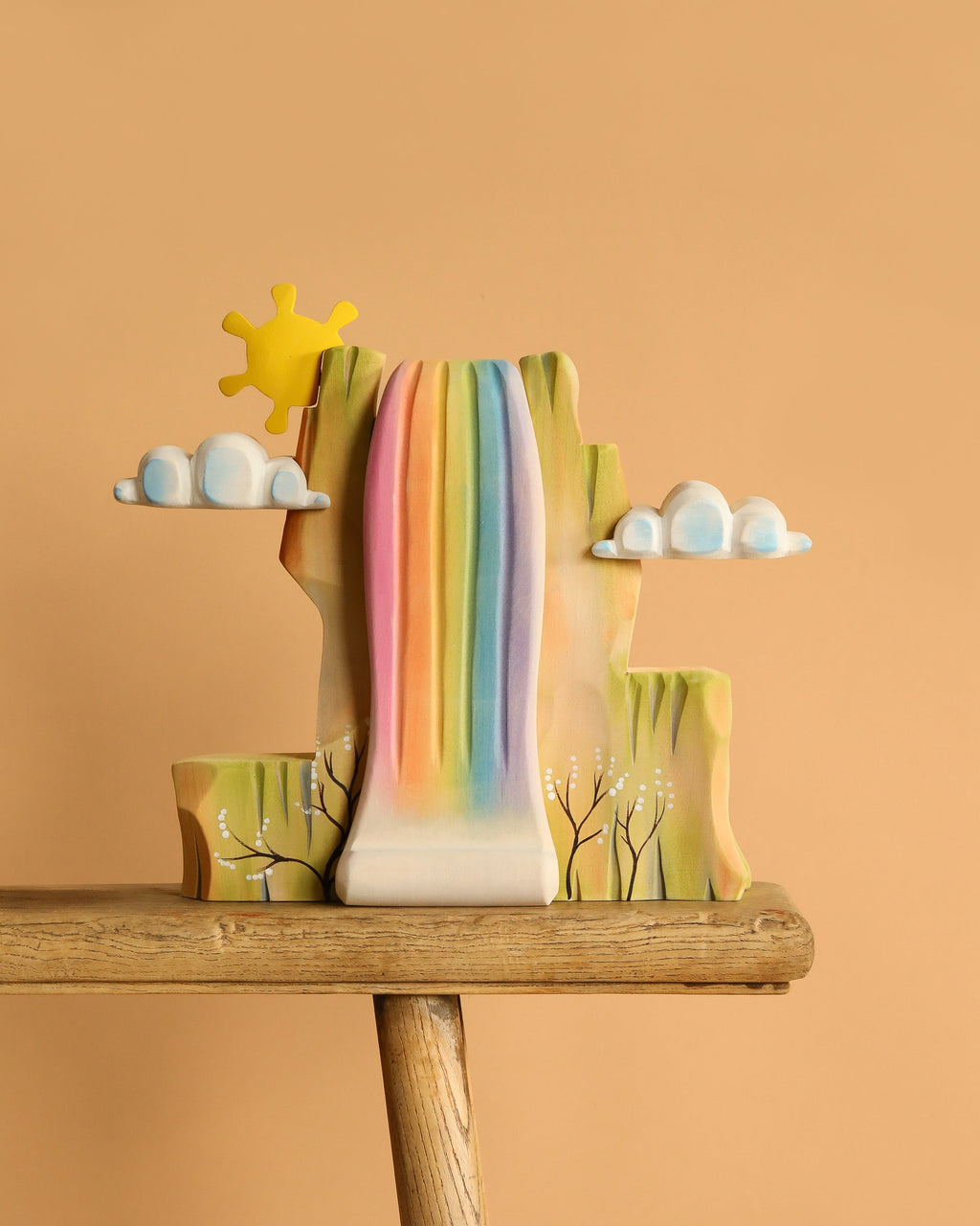 Bumbu Handmade Wooden Rainbow Cliff