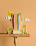 Bumbu Handmade Wooden Rainbow Cliff