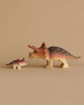 Bumbu Handmade Wooden Triceratops Dinosaur Set