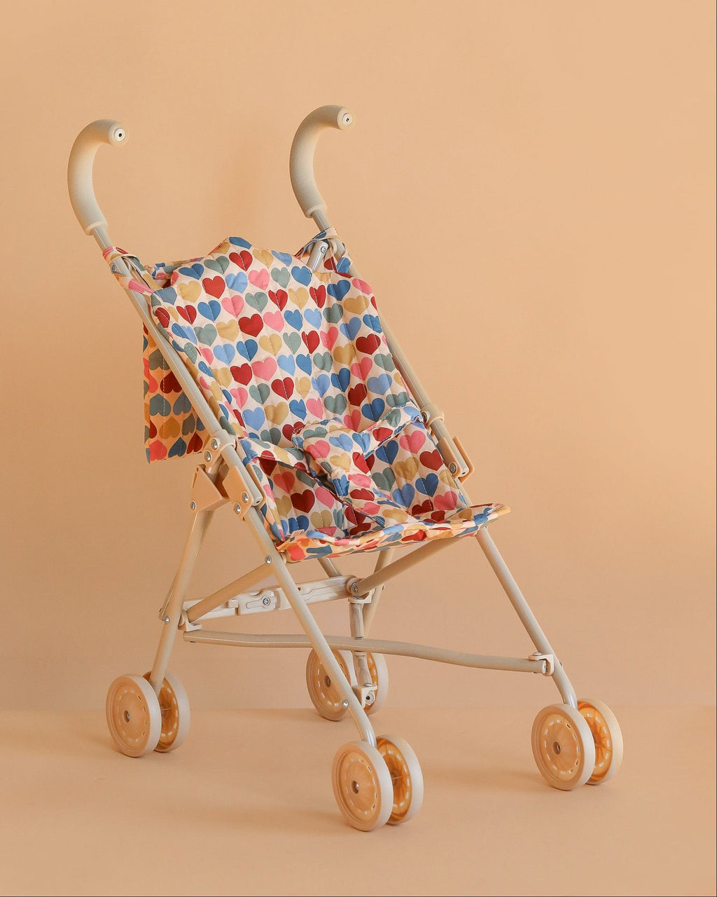 Konges Sloejd Doll Stroller - Heart Kisses