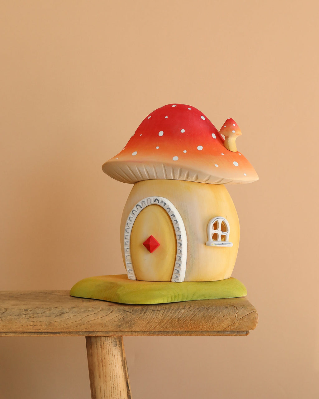 Bumbu Handmade Wooden Mushroom House