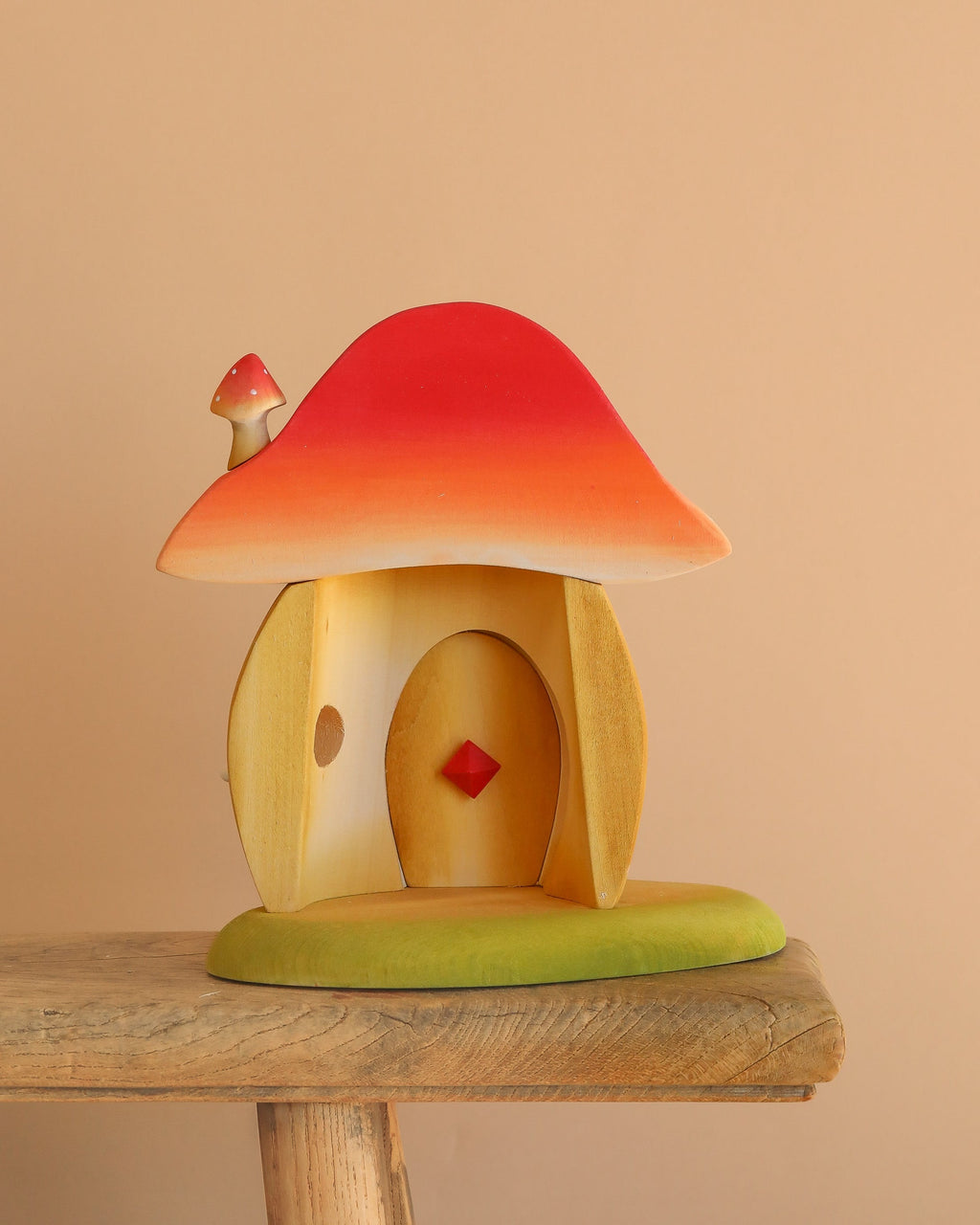 Bumbu Handmade Wooden Mushroom House