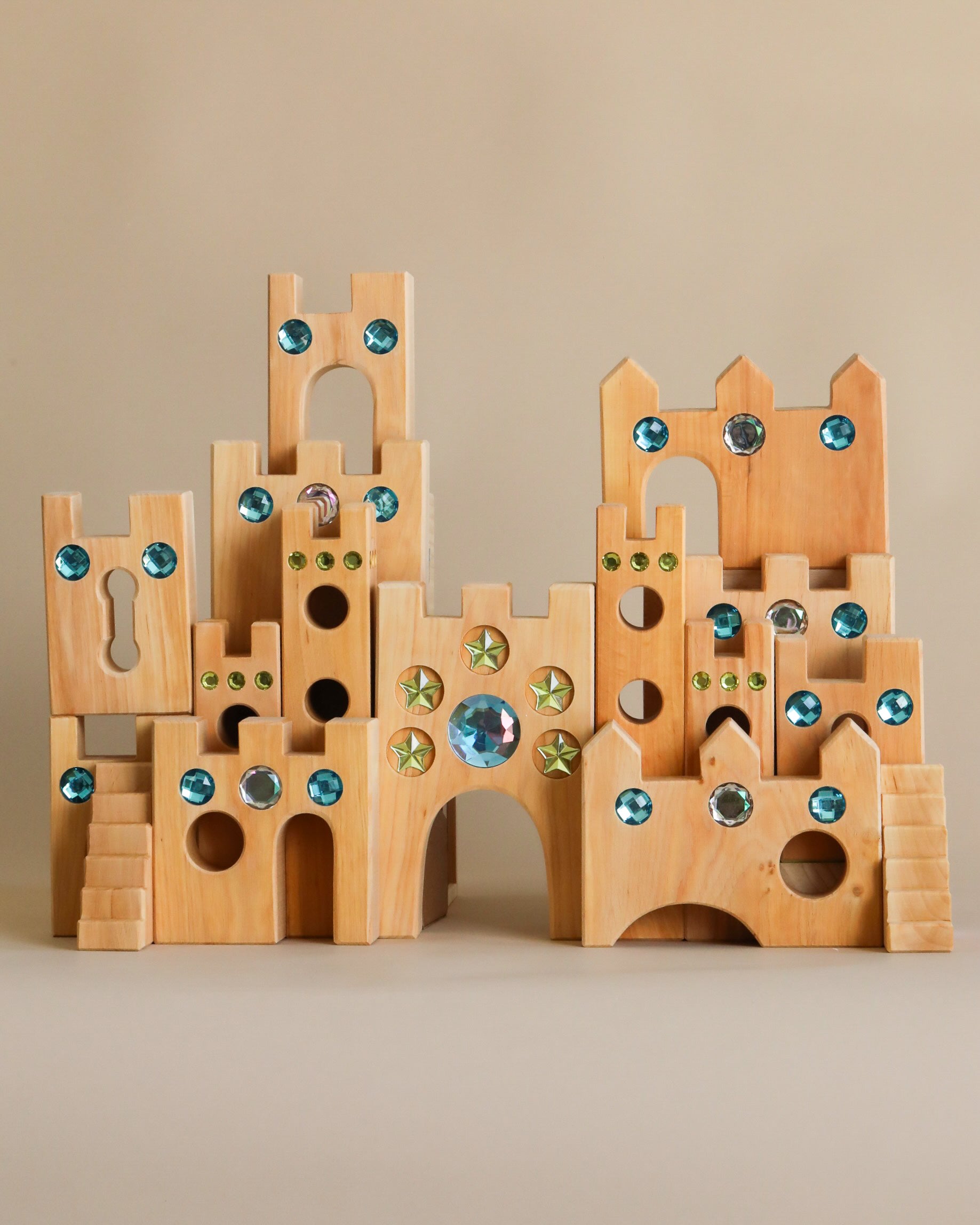 Bauspiel Large Fairytale Castle (16 pieces) - ships in approximately 1-2 weeks