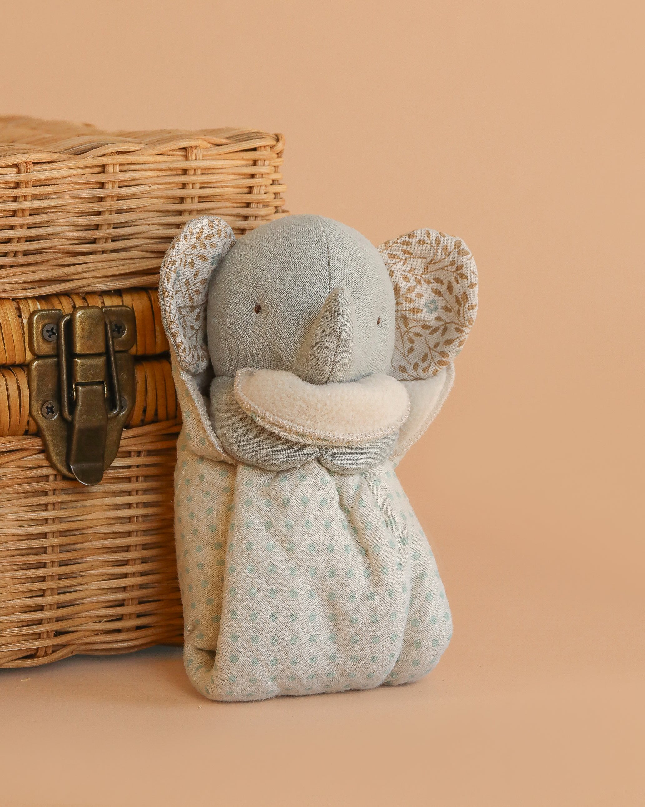 Maileg Lullaby Friends, Elephant, Mini - Iron Grey