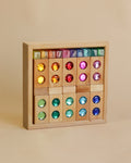 Bauspiel Gem Blocks with Lucent Cubes (45 pieces) - ships in approximately 1-2 weeks
