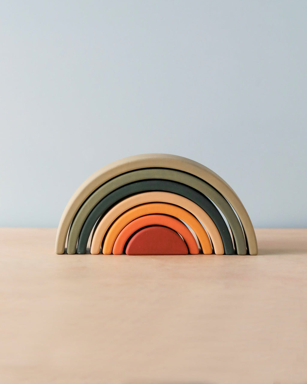 Sabo Concept Handmade Mini Rainbow Stacker - Jungle