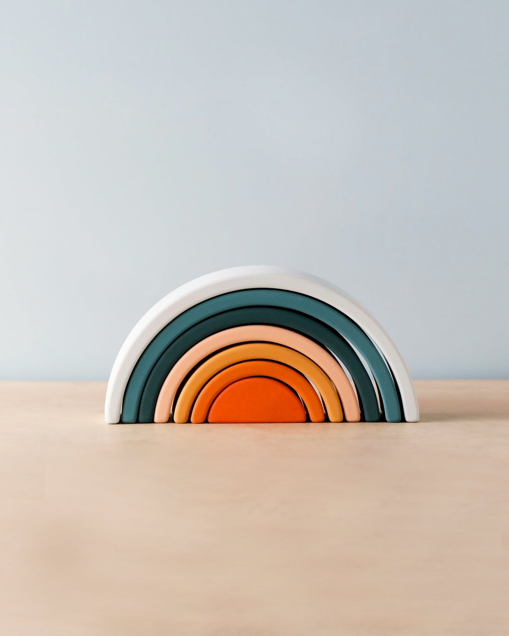Sabo Concept Handmade Mini Rainbow Stacker - Lagoon