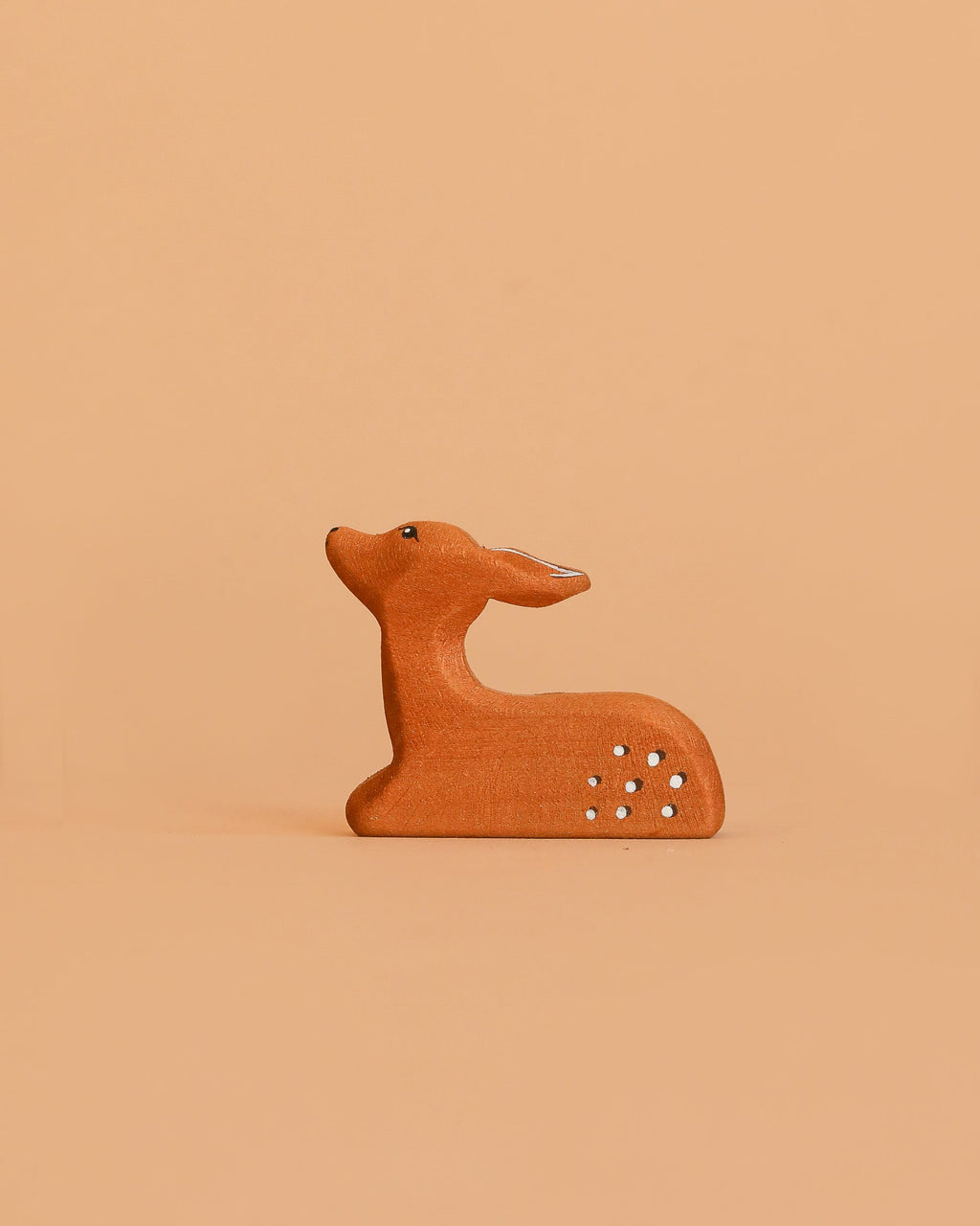 Bumbu Handmade Wooden Fawn Resting