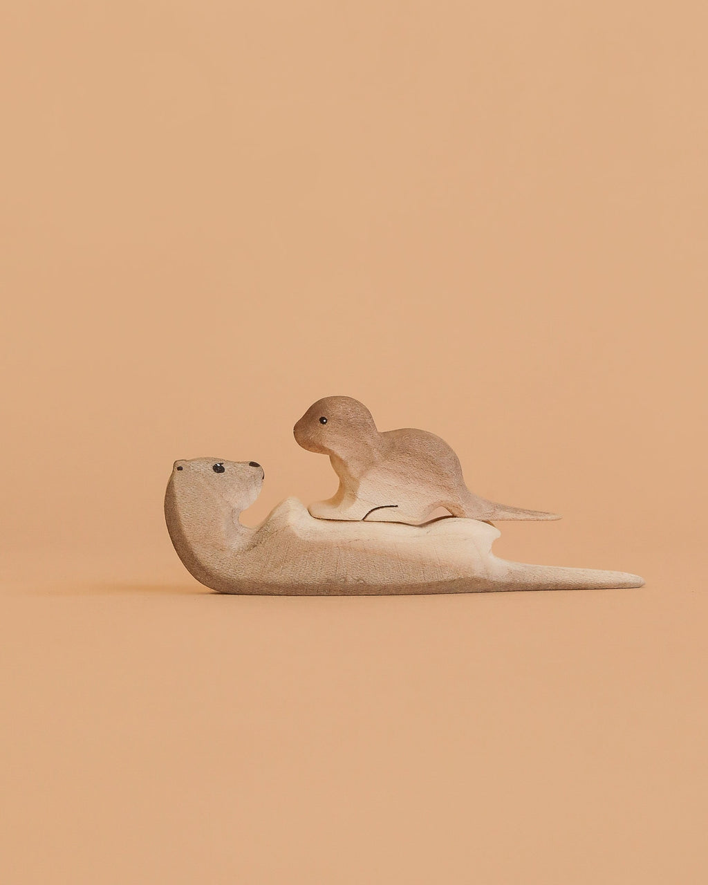 Bumbu Handmade Wooden Otter Set