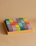 Grimm's Pastel Mosaic Building Blocks