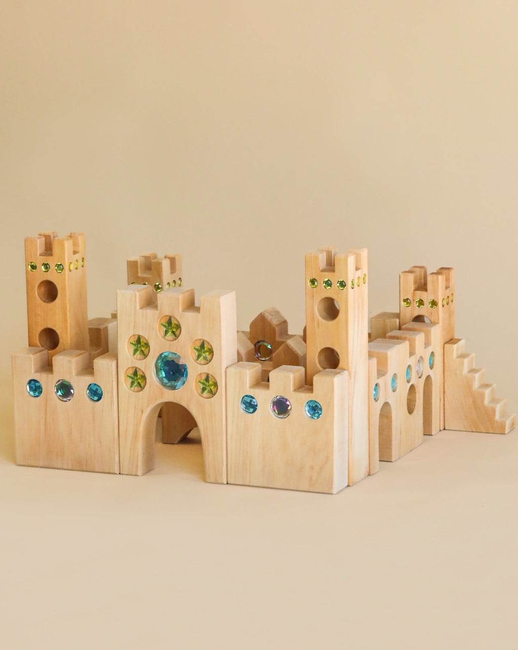 Bauspiel Large Fairytale Castle (16 pieces) - ships in approximately 1-2 weeks