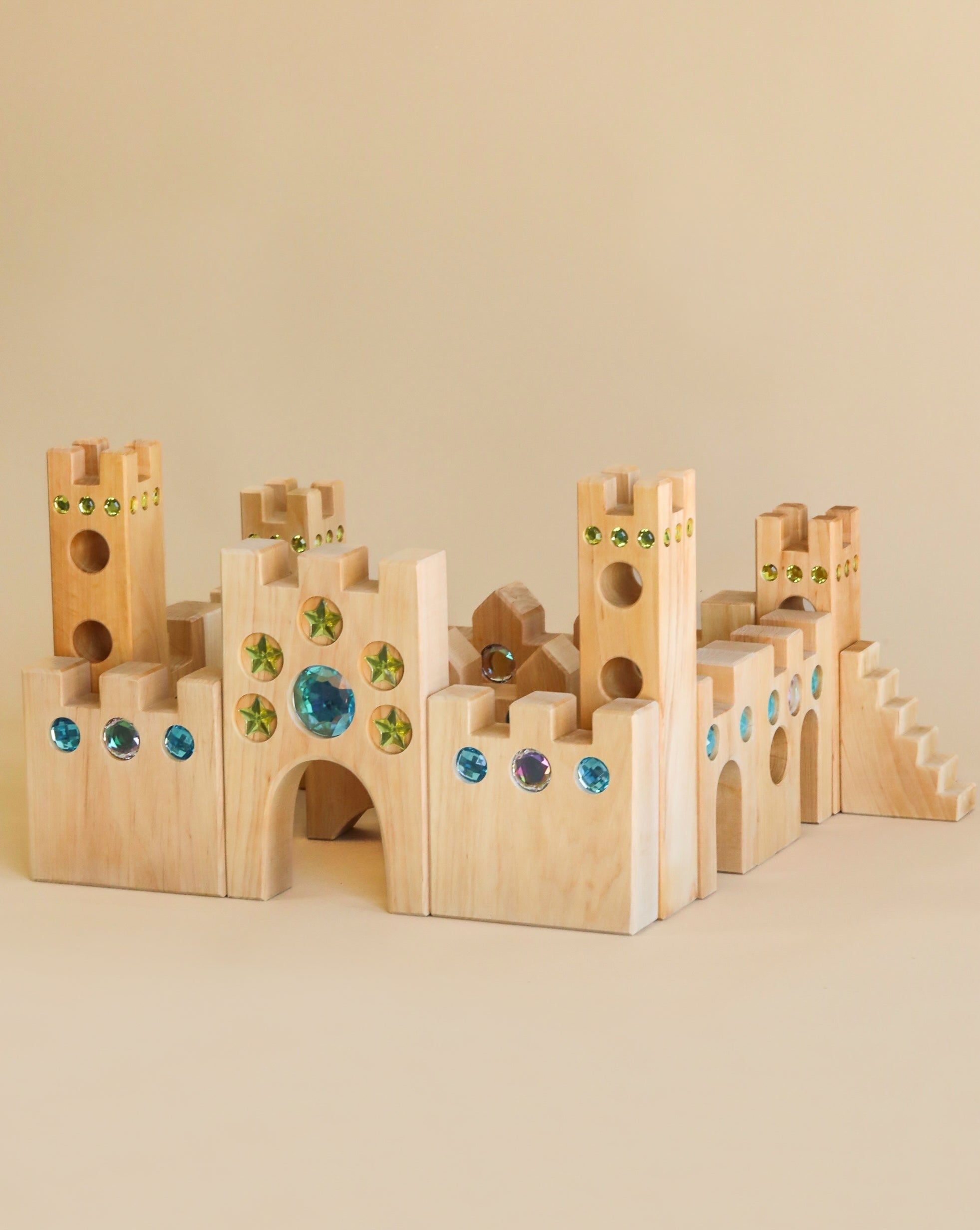 Bauspiel Large Fairytale Castle (16 pieces) - ships in approximately 1-2 weeks