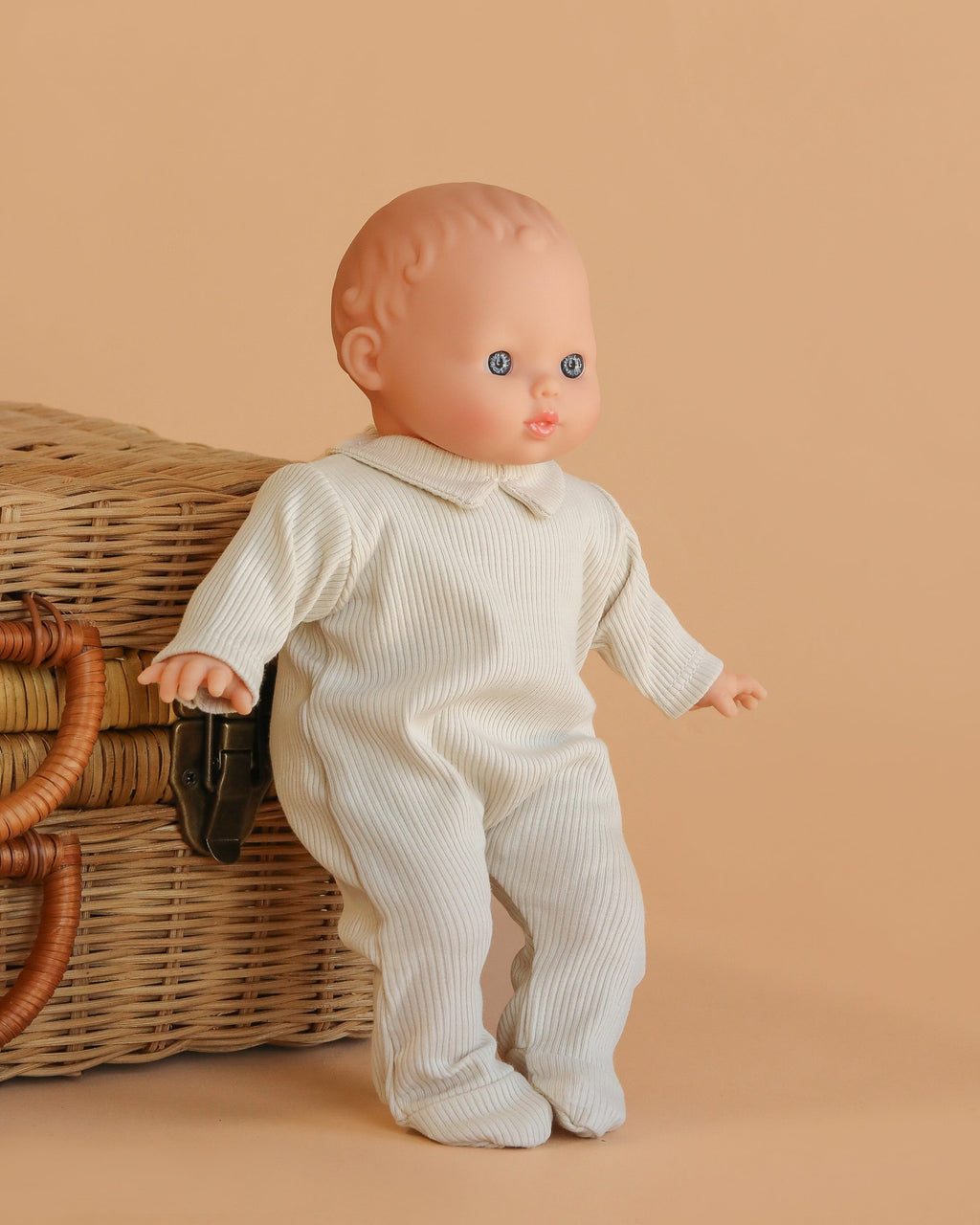 Minikane Soft Body Doll (11") - Claire with Clothing and Stroller