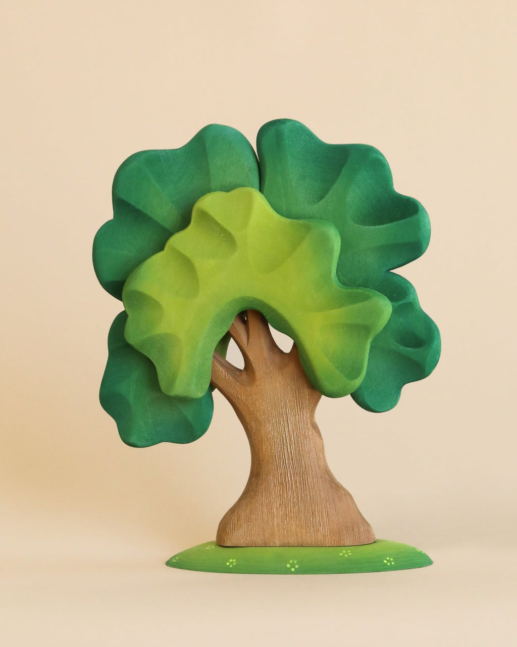 Bumbu Handmade Wooden Extra Large Green Oak Tree