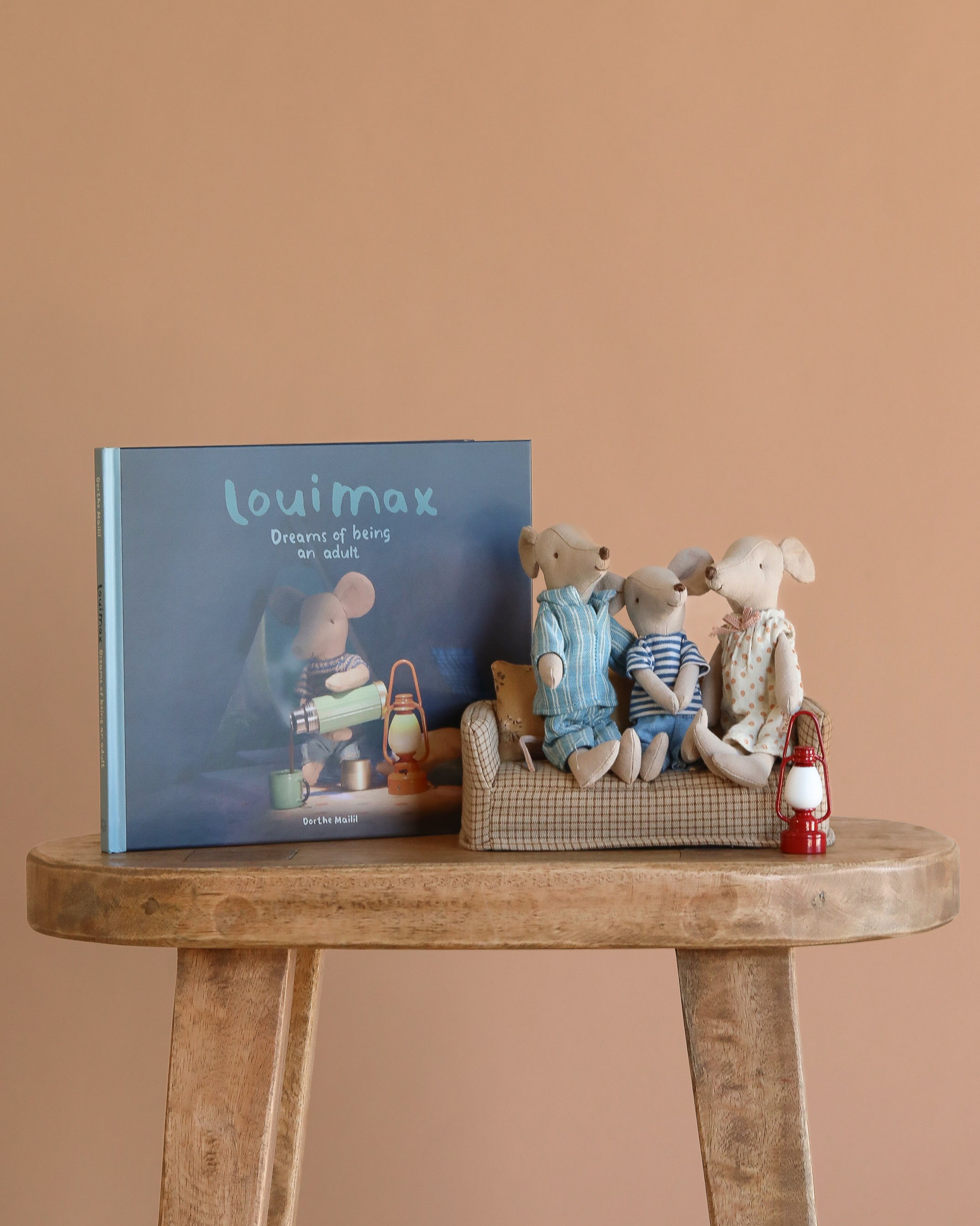 Maileg LouiMax Storytime Family Set