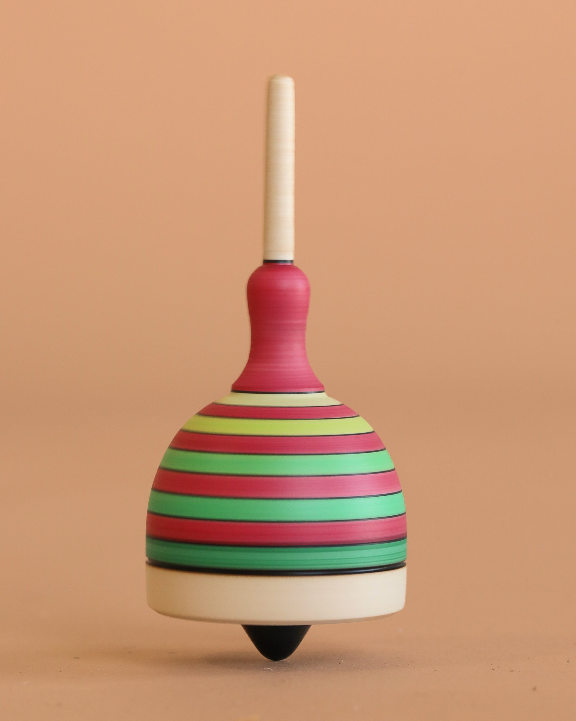 Mader Fridolin Spinning Top - Green and Red