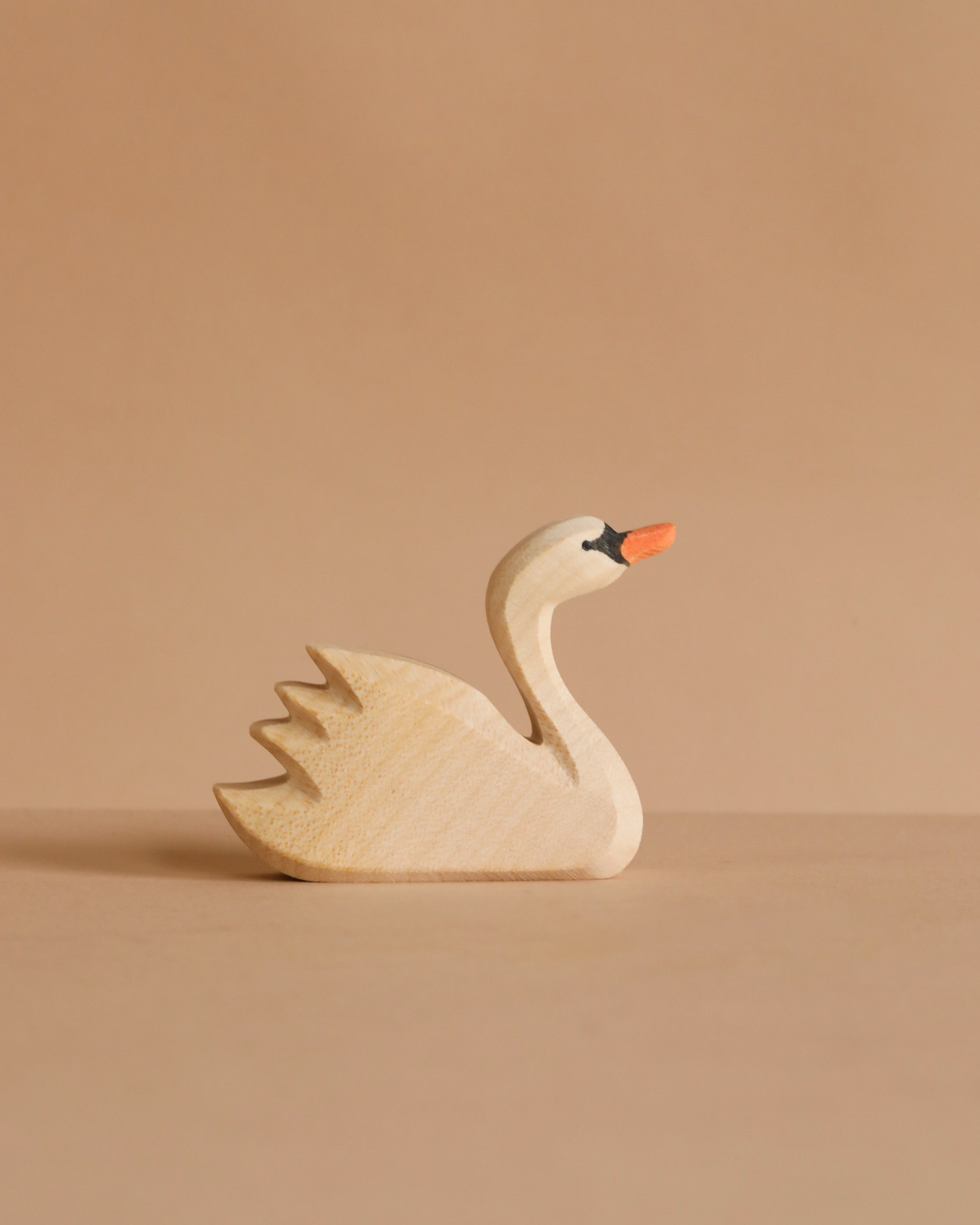 Ostheimer Handmade Wooden Swan Family Set