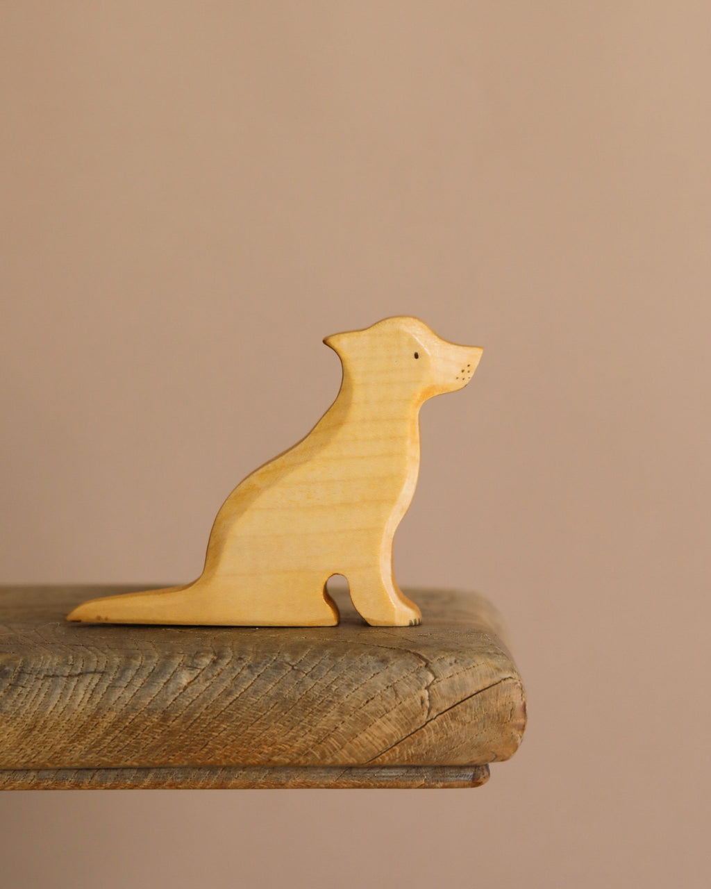 Handmade Wooden Labrador Dog