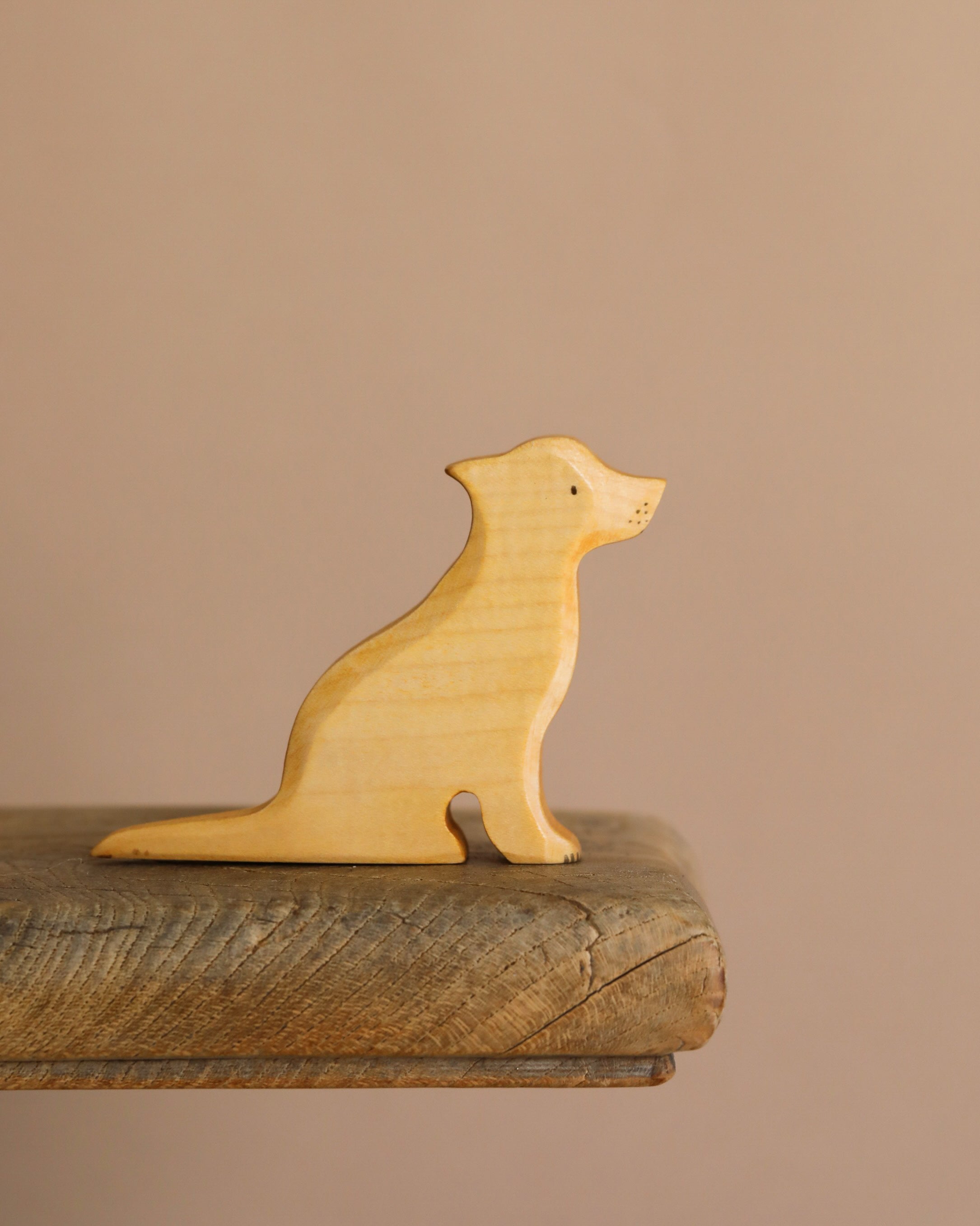 Handmade Wooden Labrador Dog
