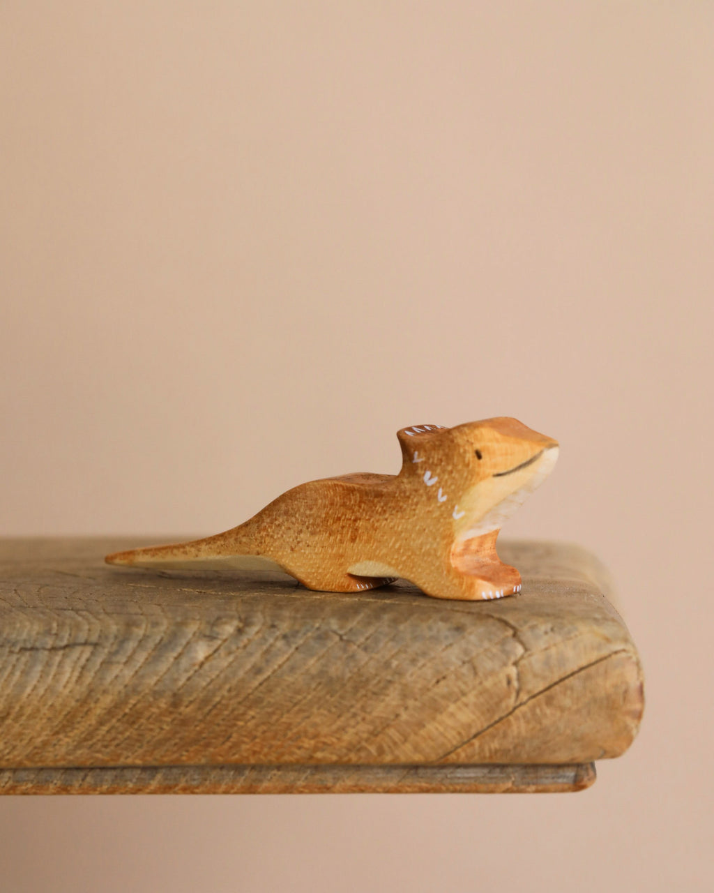 Handmade Wooden Bearded Dragon By Eric & Albert