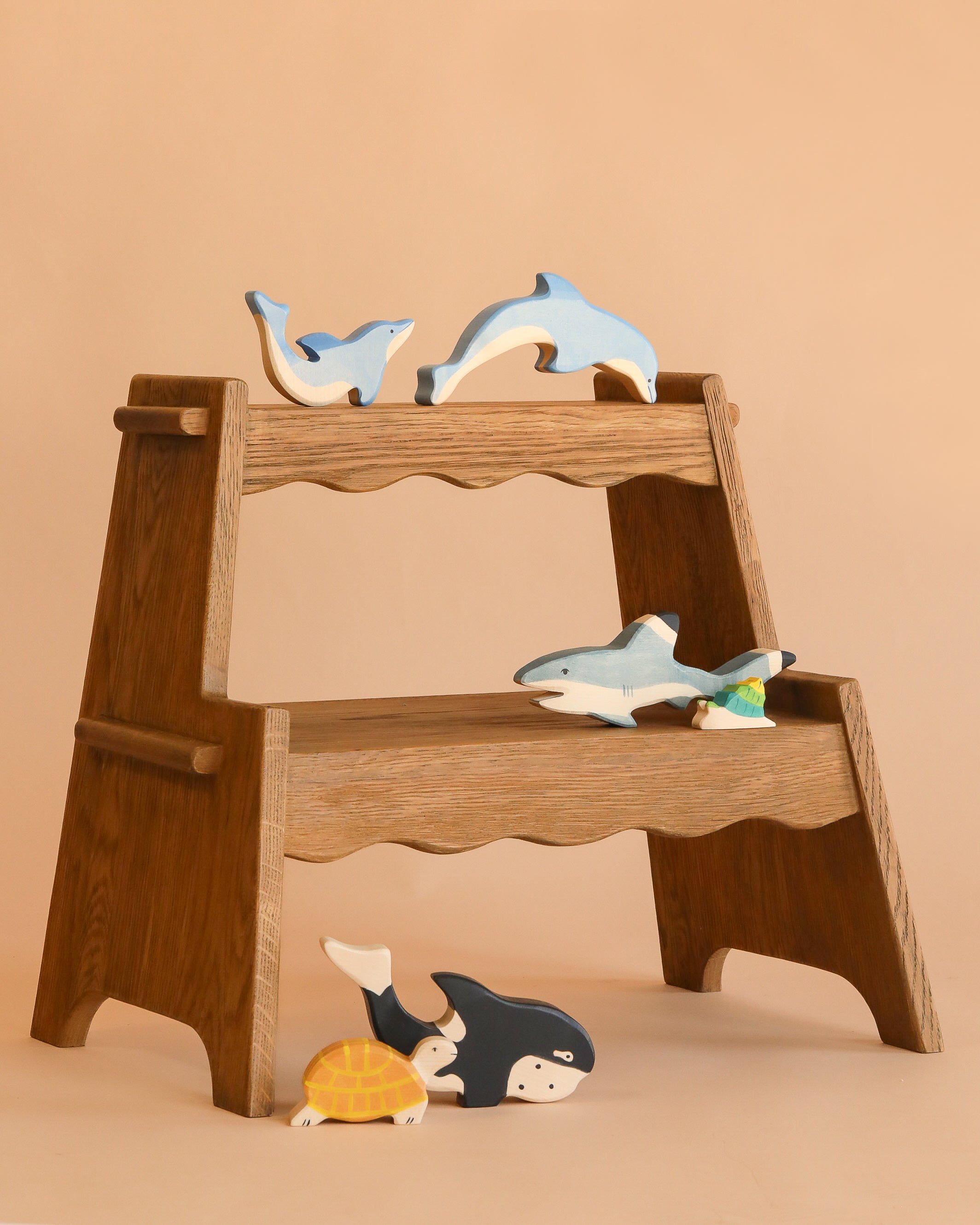Holztiger Handmade Wooden Sea Animals Set