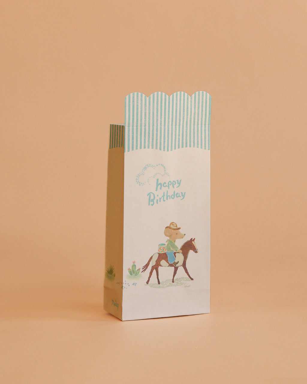 Maileg Goodie Bags - Happy Birthday - Cowboy - 12 Pieces