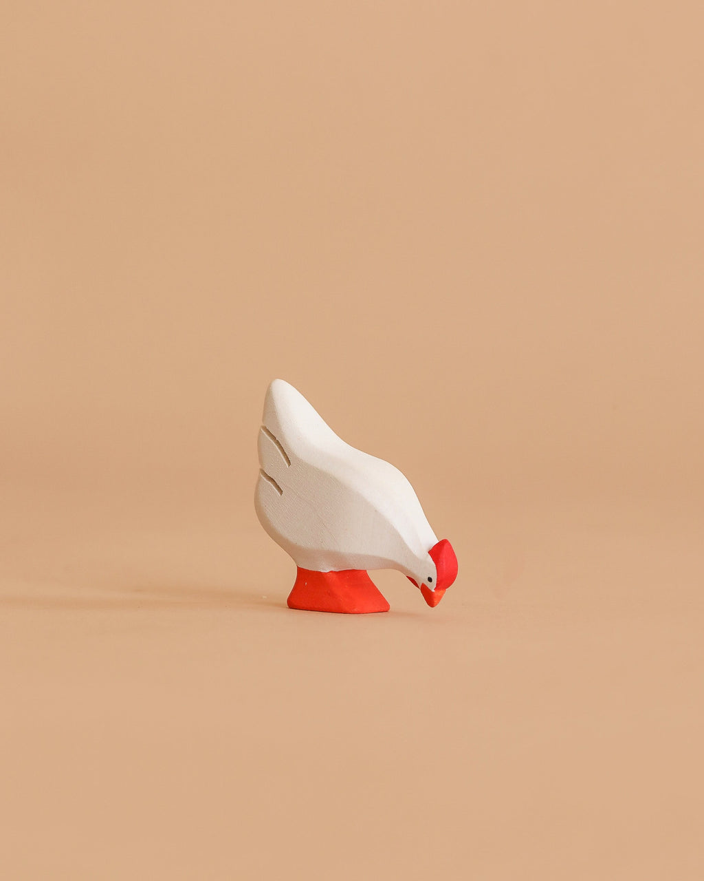 Bumbu Handmade Wooden White Hen