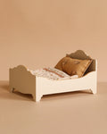 Maileg Wooden Bed, Mouse - Off White