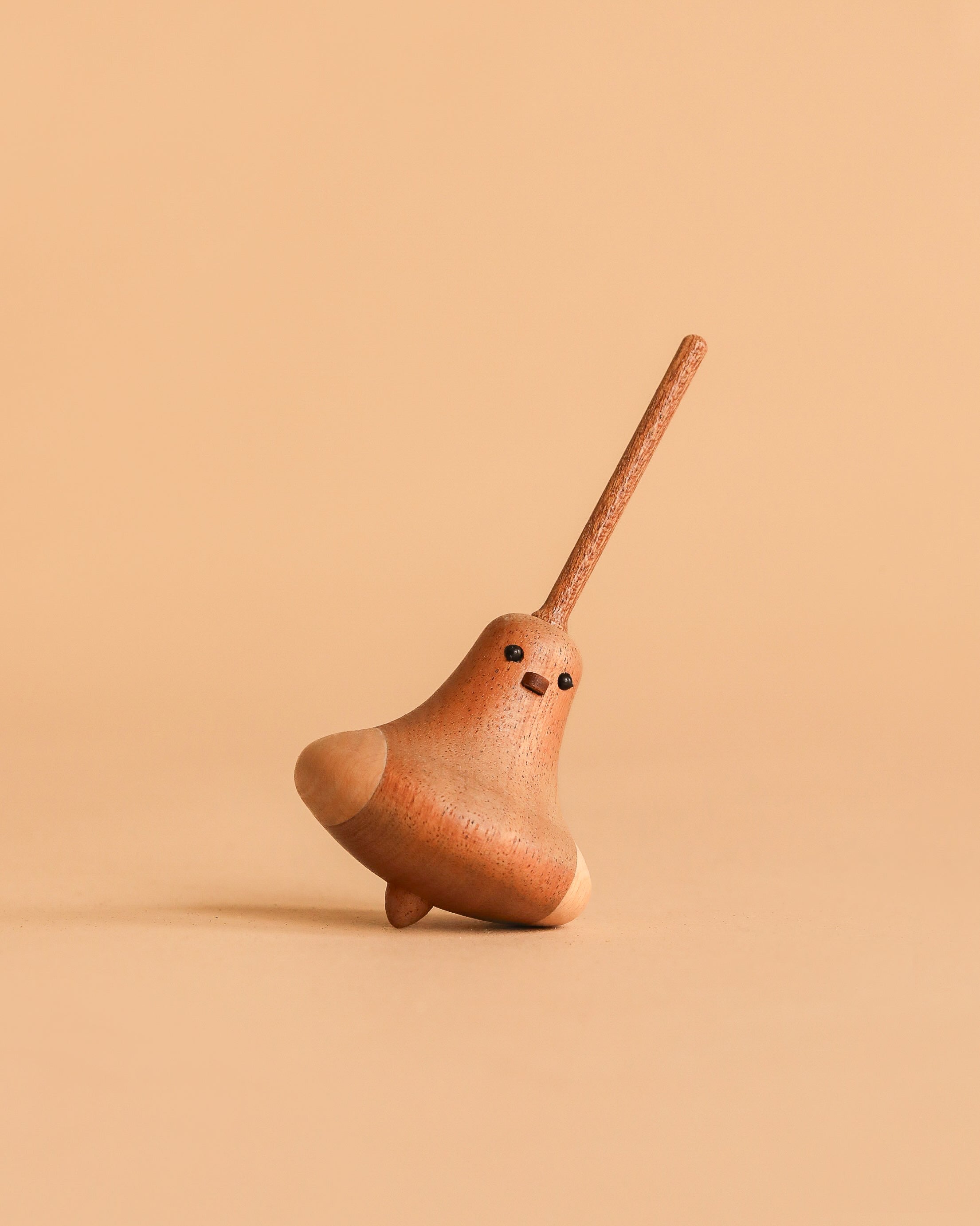 Wooderful Life 
Wooden Spinning Top - Bird