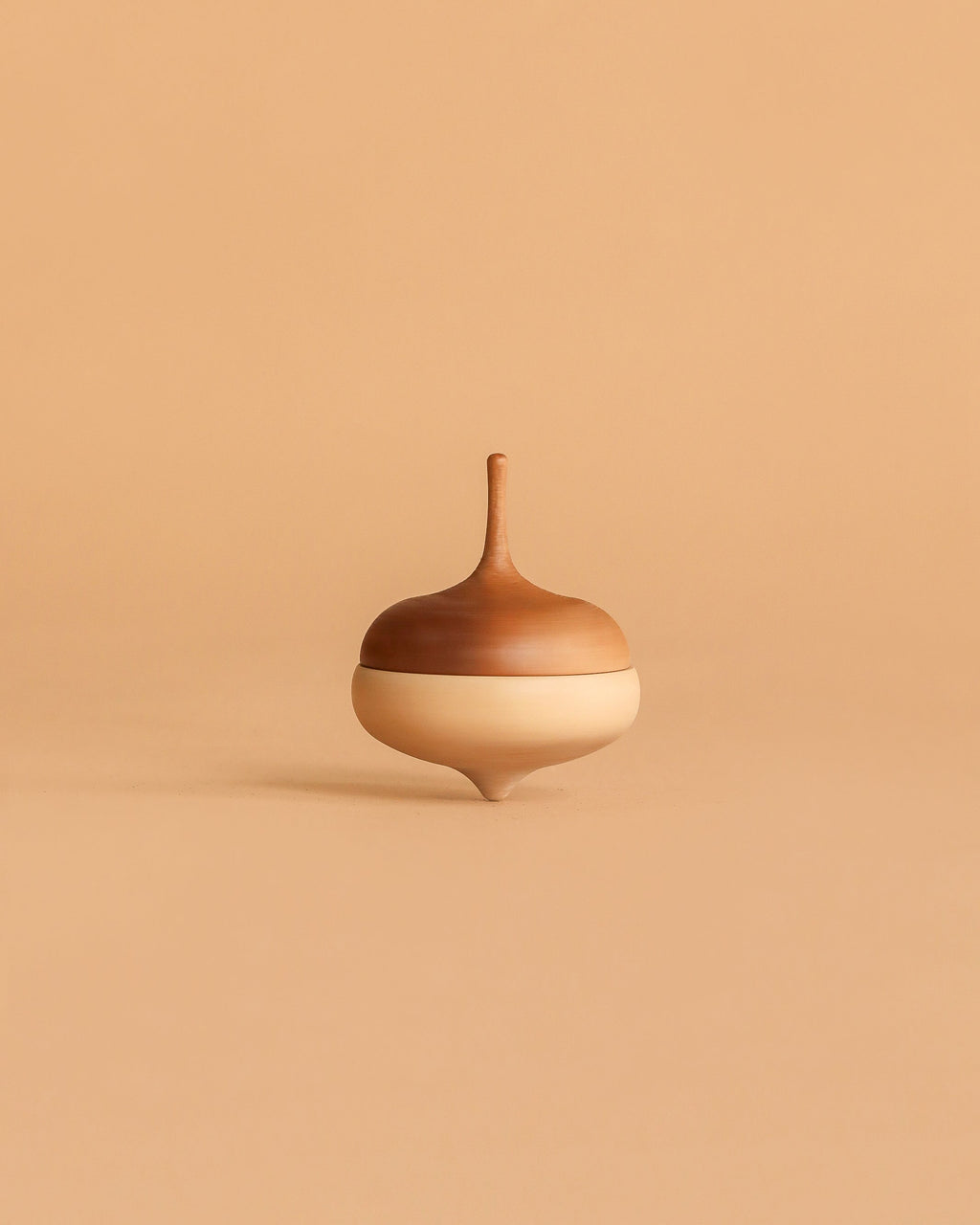 Wooderful Life 
Wooden Spinning Top - Acorn