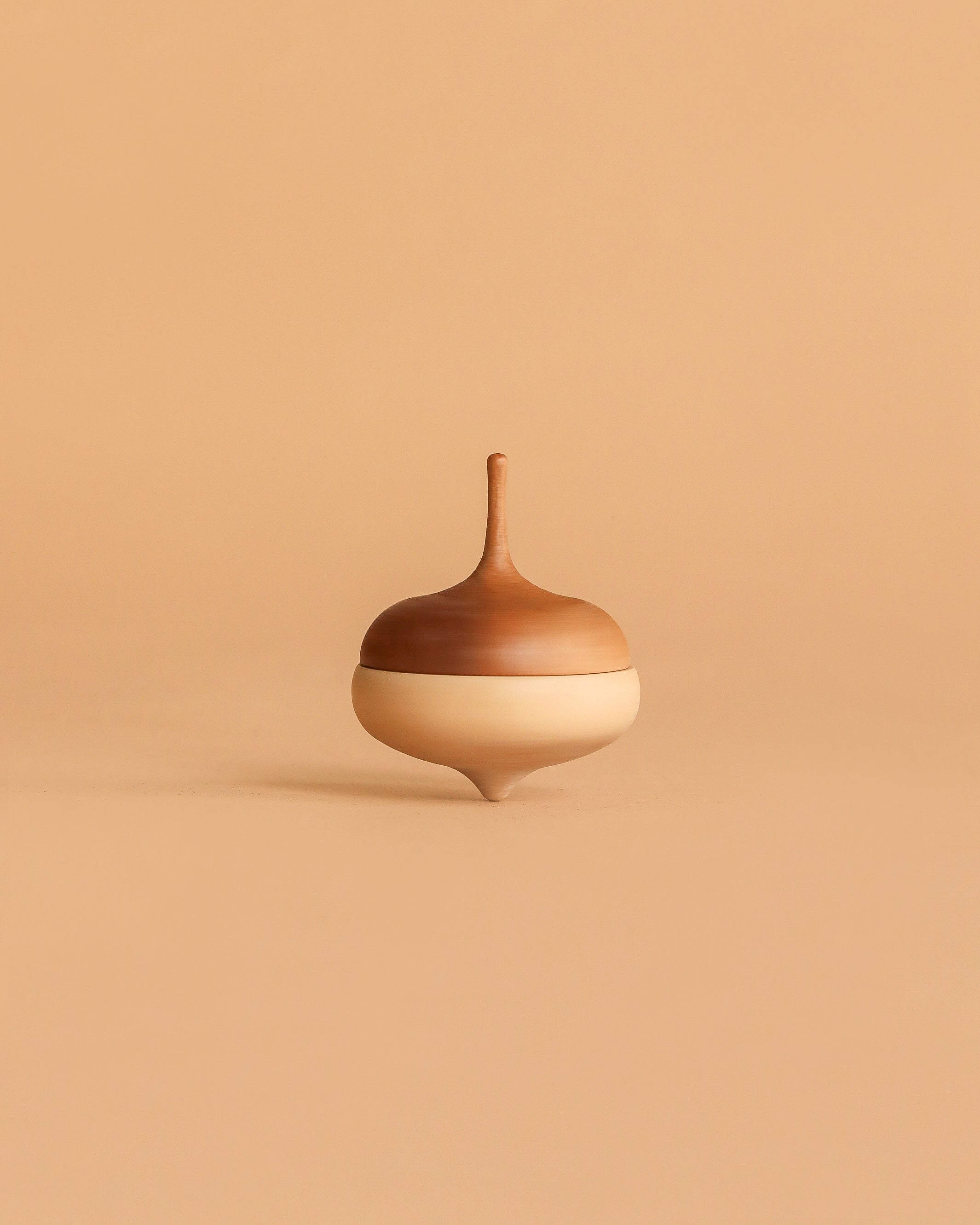 Wooderful Life 
Wooden Spinning Top - Acorn