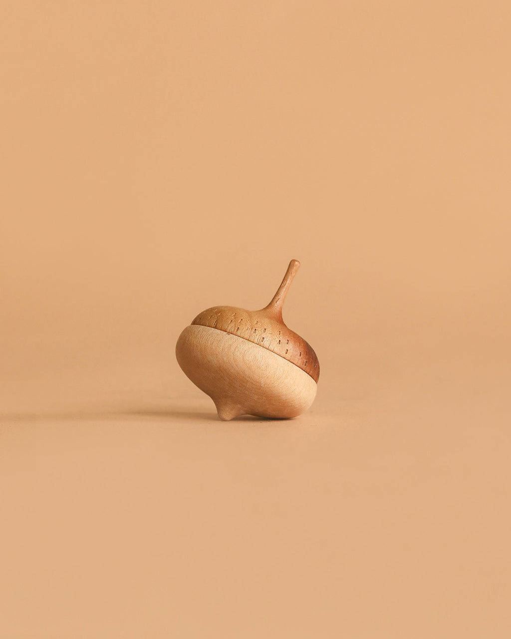 Wooderful Life 
Wooden Spinning Top - Acorn