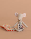Maileg Beach Mouse with Air Mattress - Dad