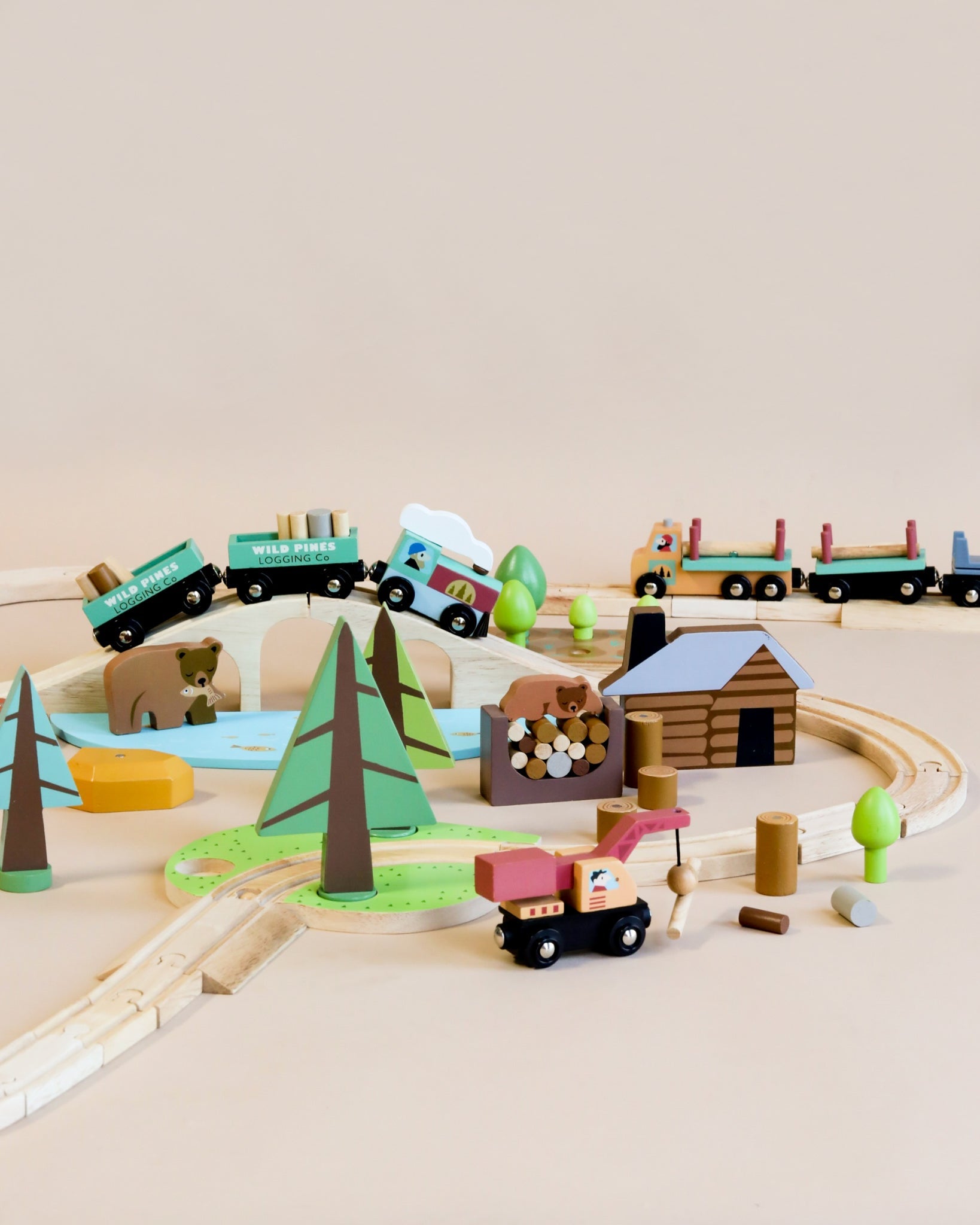 Wild Pines Train Set