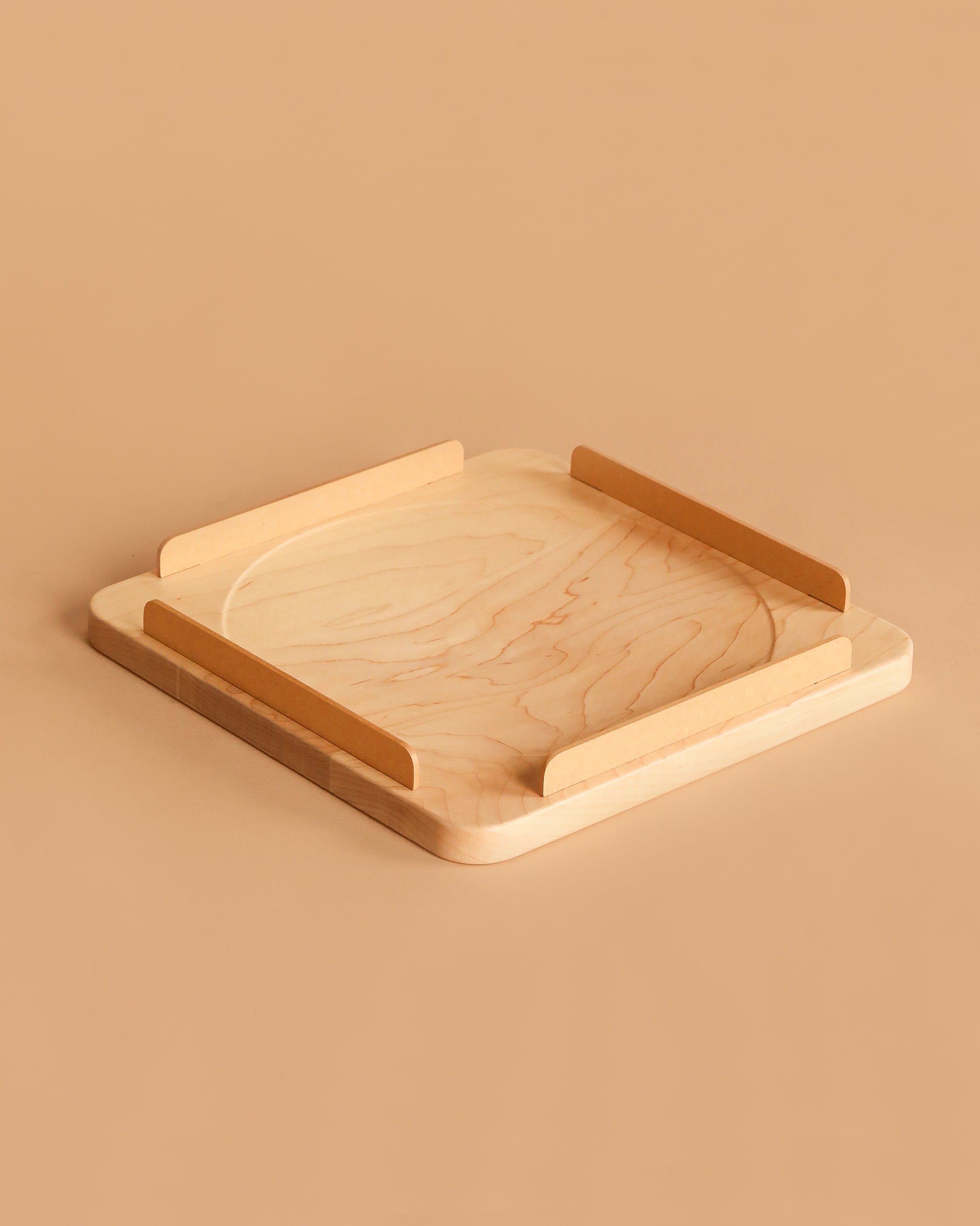 Wooderful Life 
Wooden Spinning Top Tray