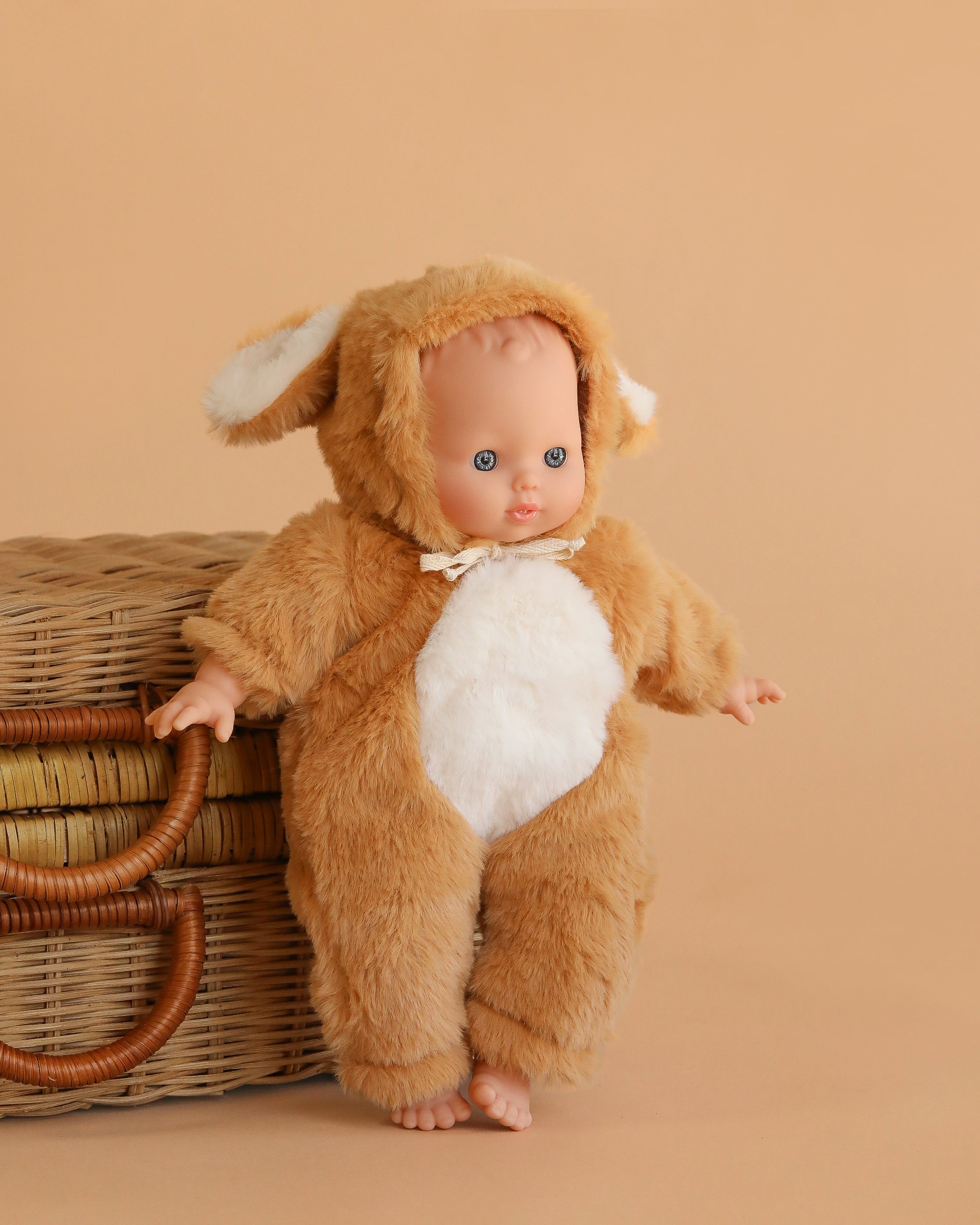 Minikane Soft Body Doll (11") - Claire with Bambi Costume