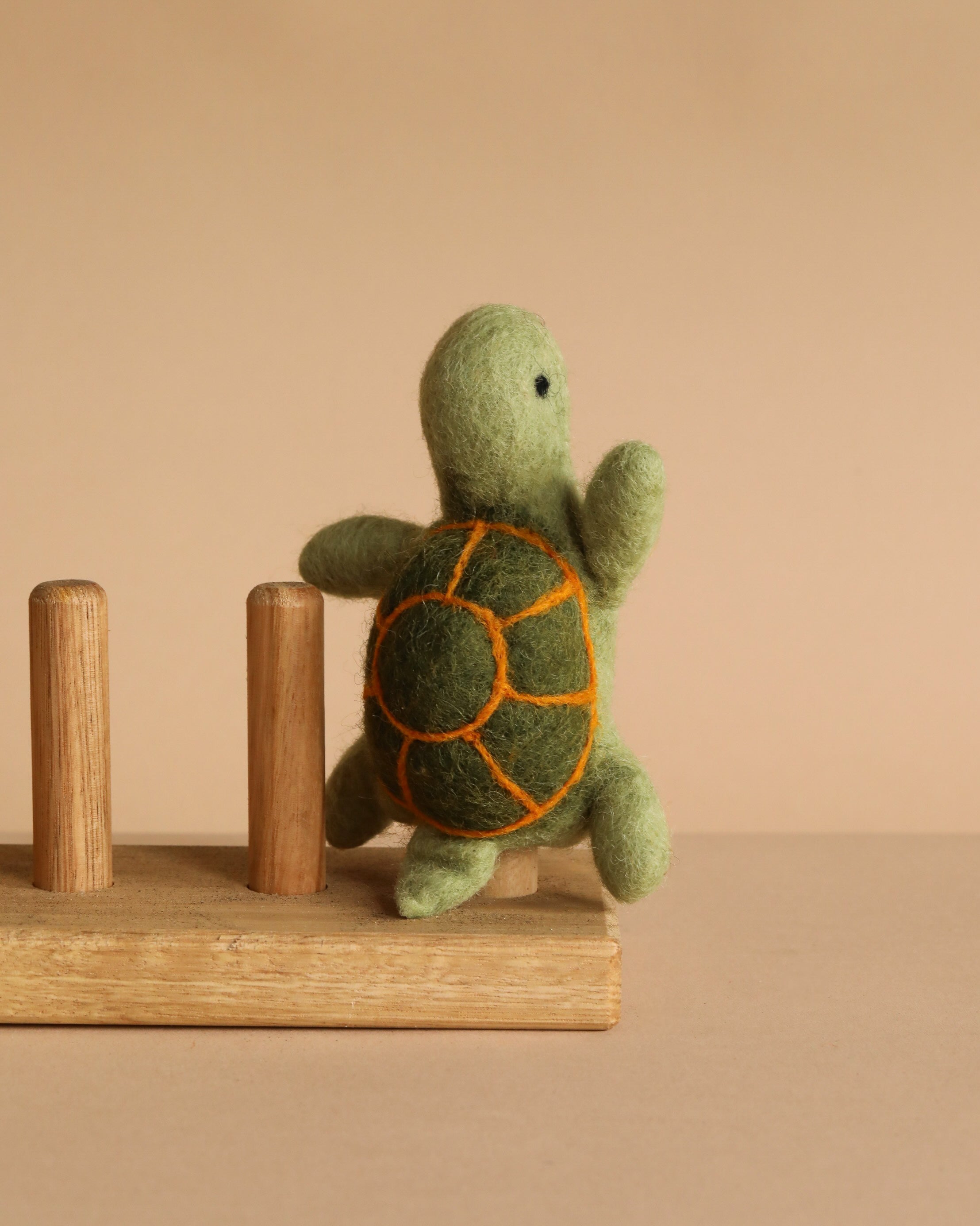 Felt Finger Puppet: Turtle