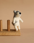 Felt Finger Puppet: Alaskan Husky Dog