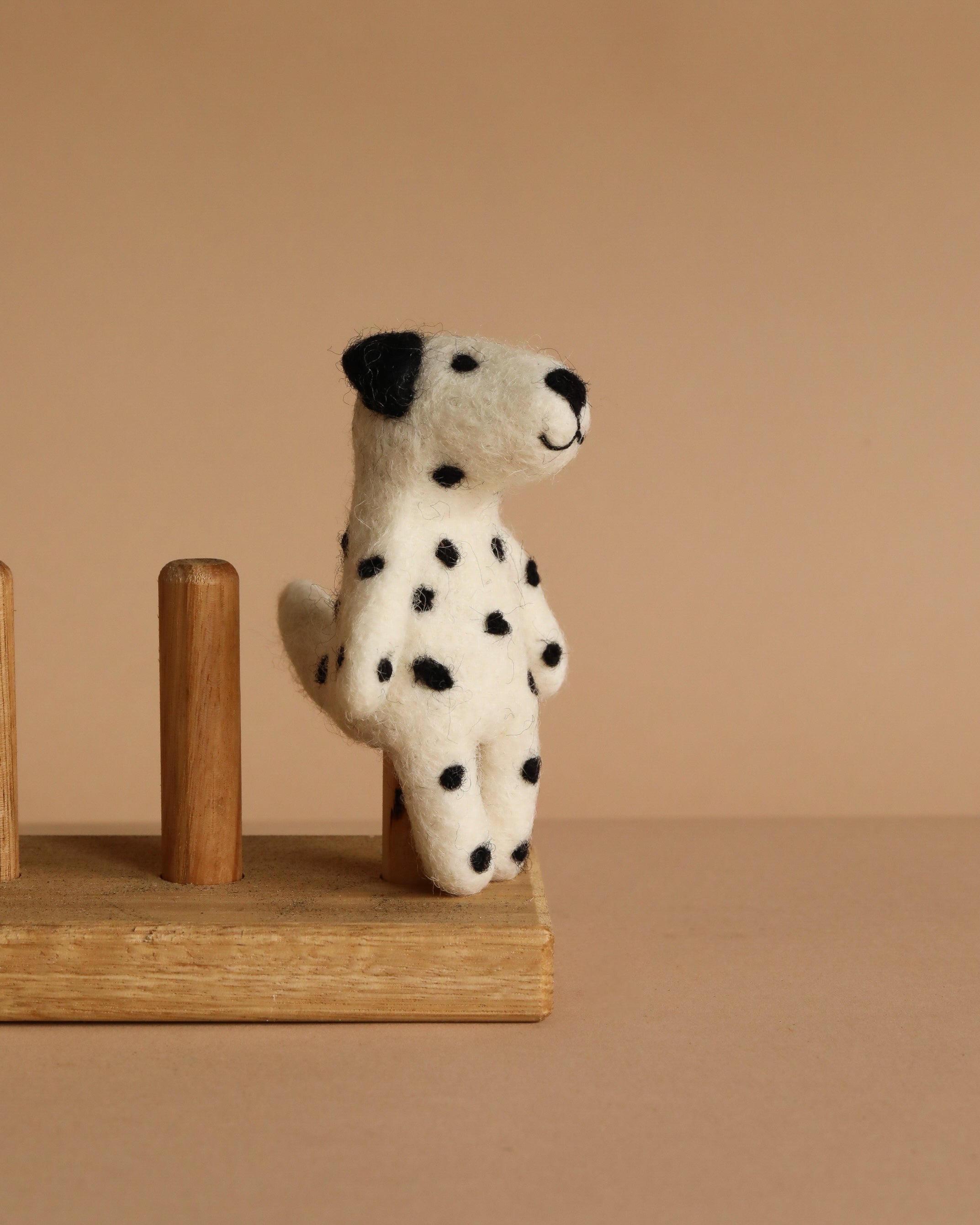 Felt Finger Puppet: Dalmatian