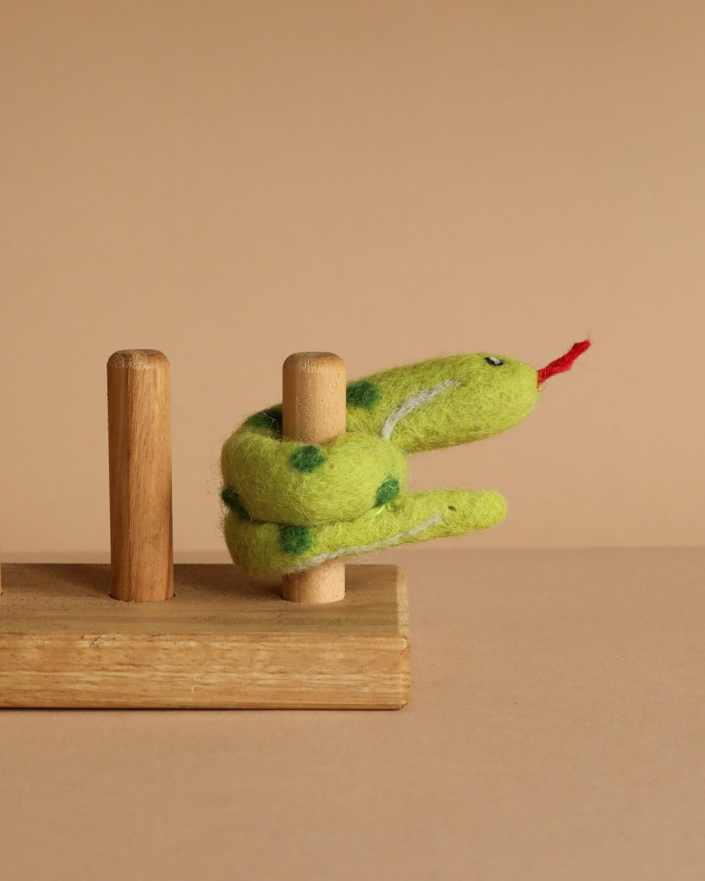 Felt Finger Puppet: Snake