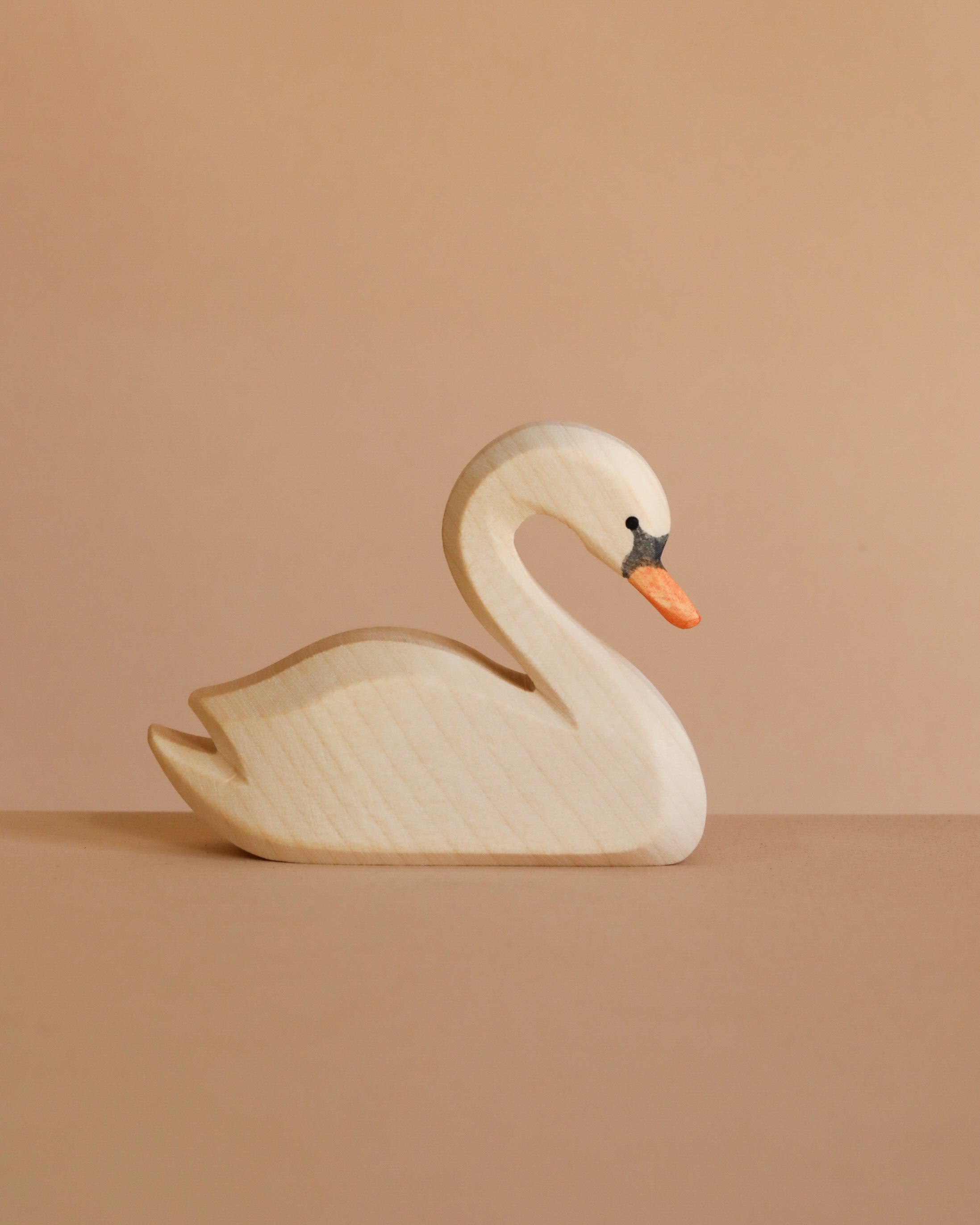 Ostheimer Handmade Wooden Swan Family Set