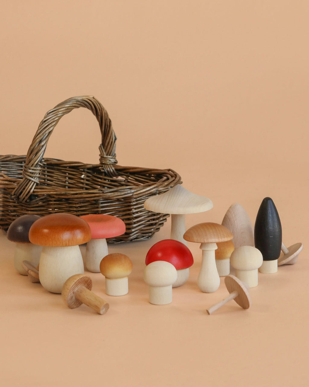Forest Mushrooms Basket - Moon Picnic
