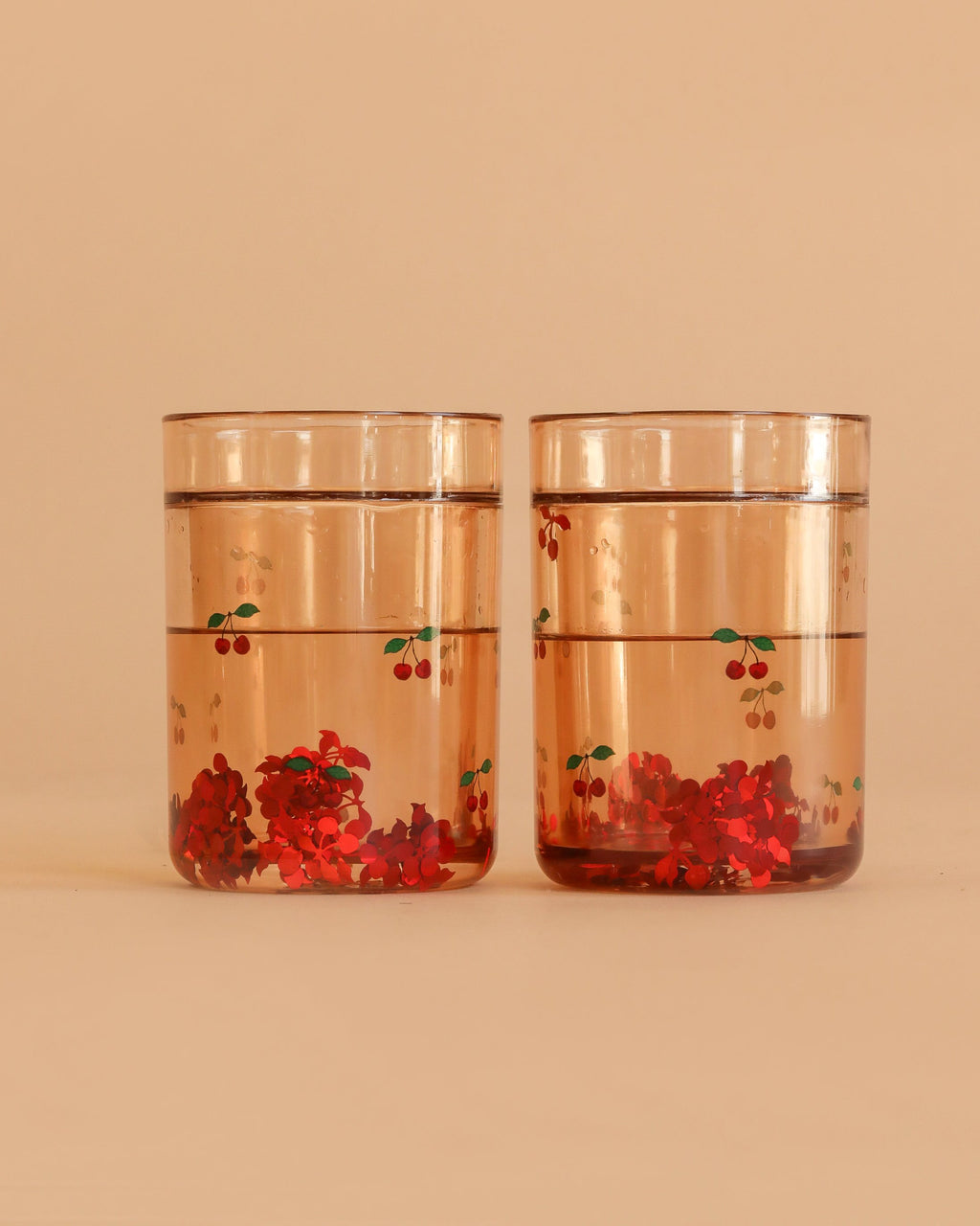 Konges Sloejd Glitter Cups - Cherry (2 Pack)