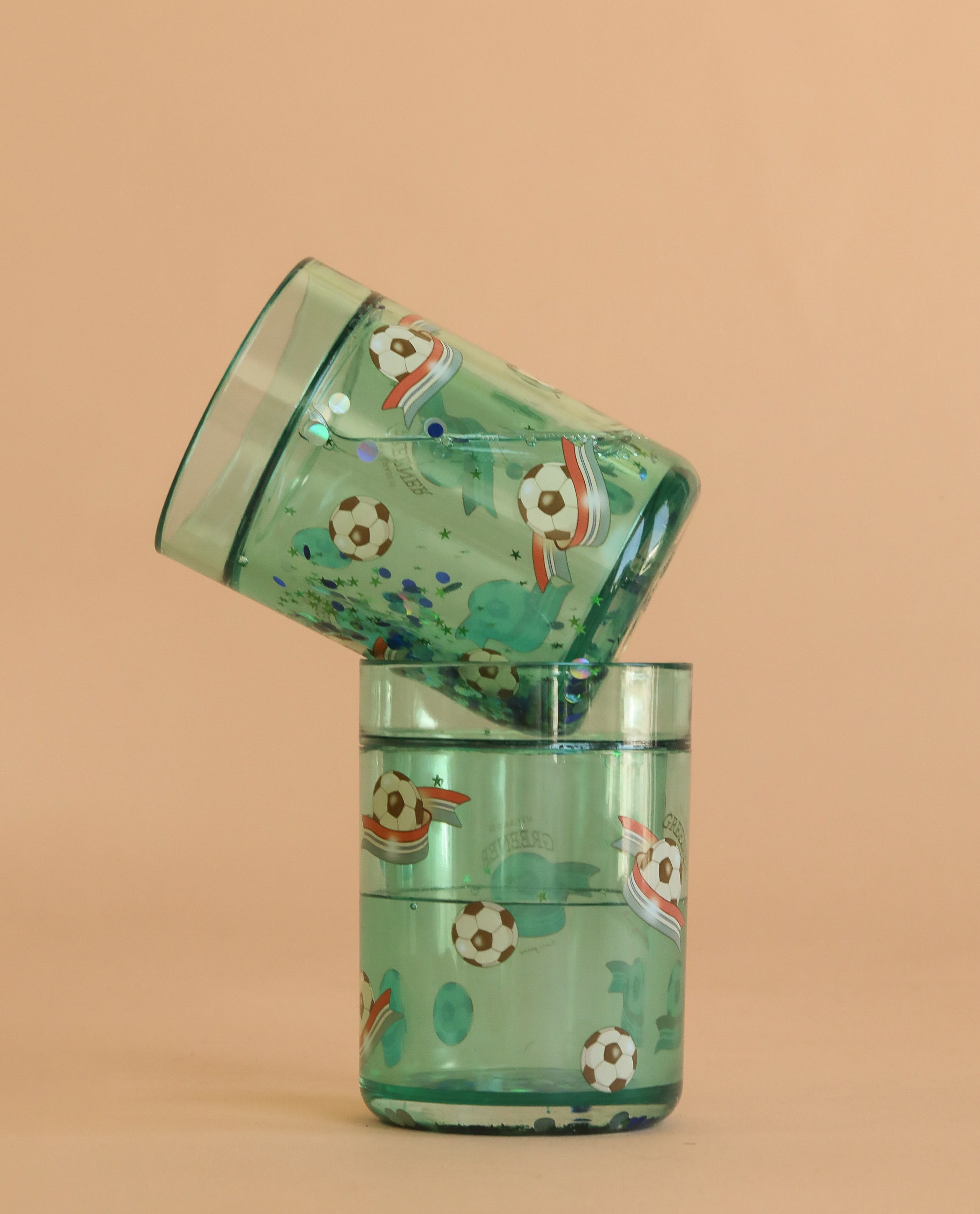Konges Sloejd Glitter Cups - Kick It (2 Pack)