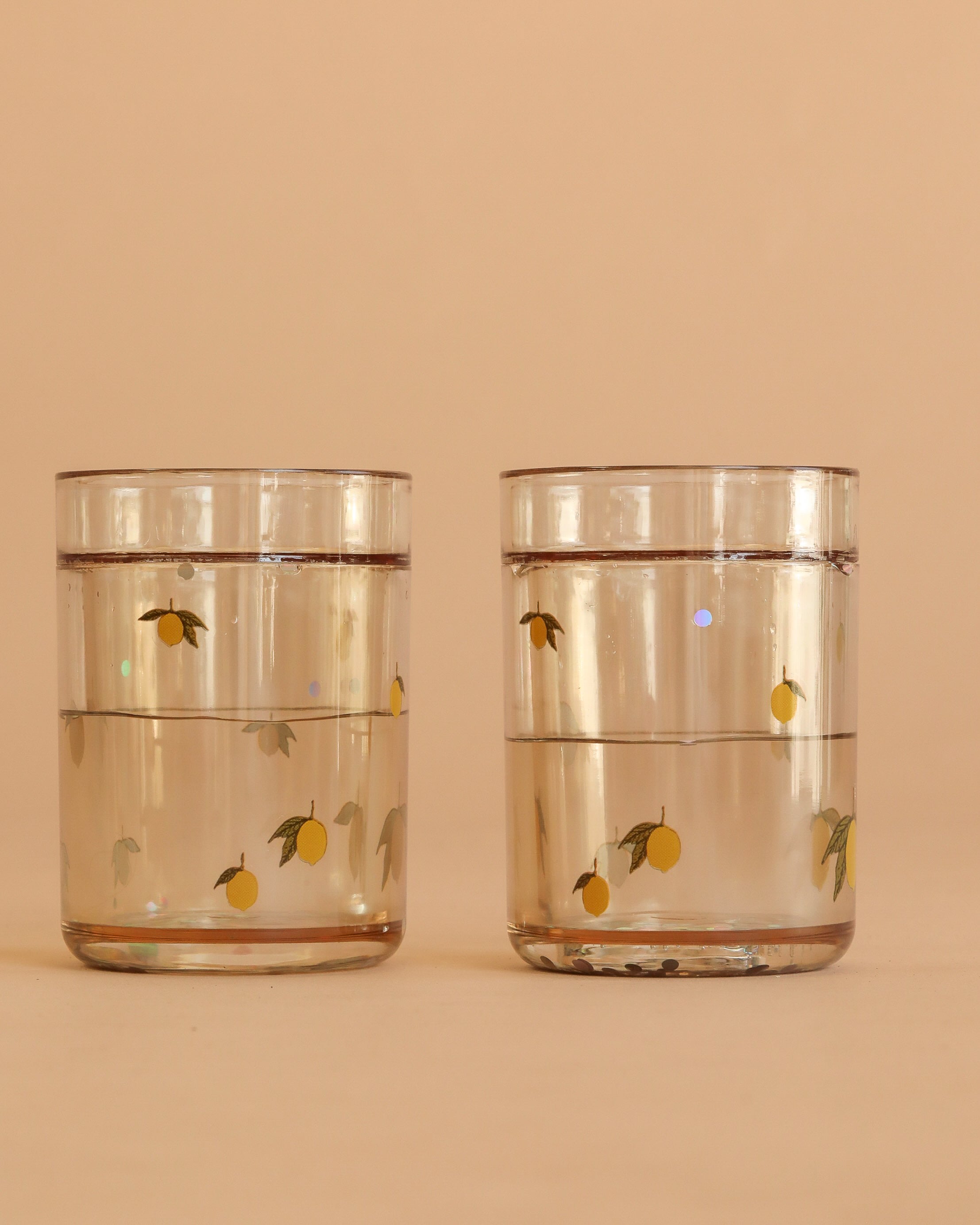 Konges Sloejd Glitter Cups - Lemon (2 Pack)