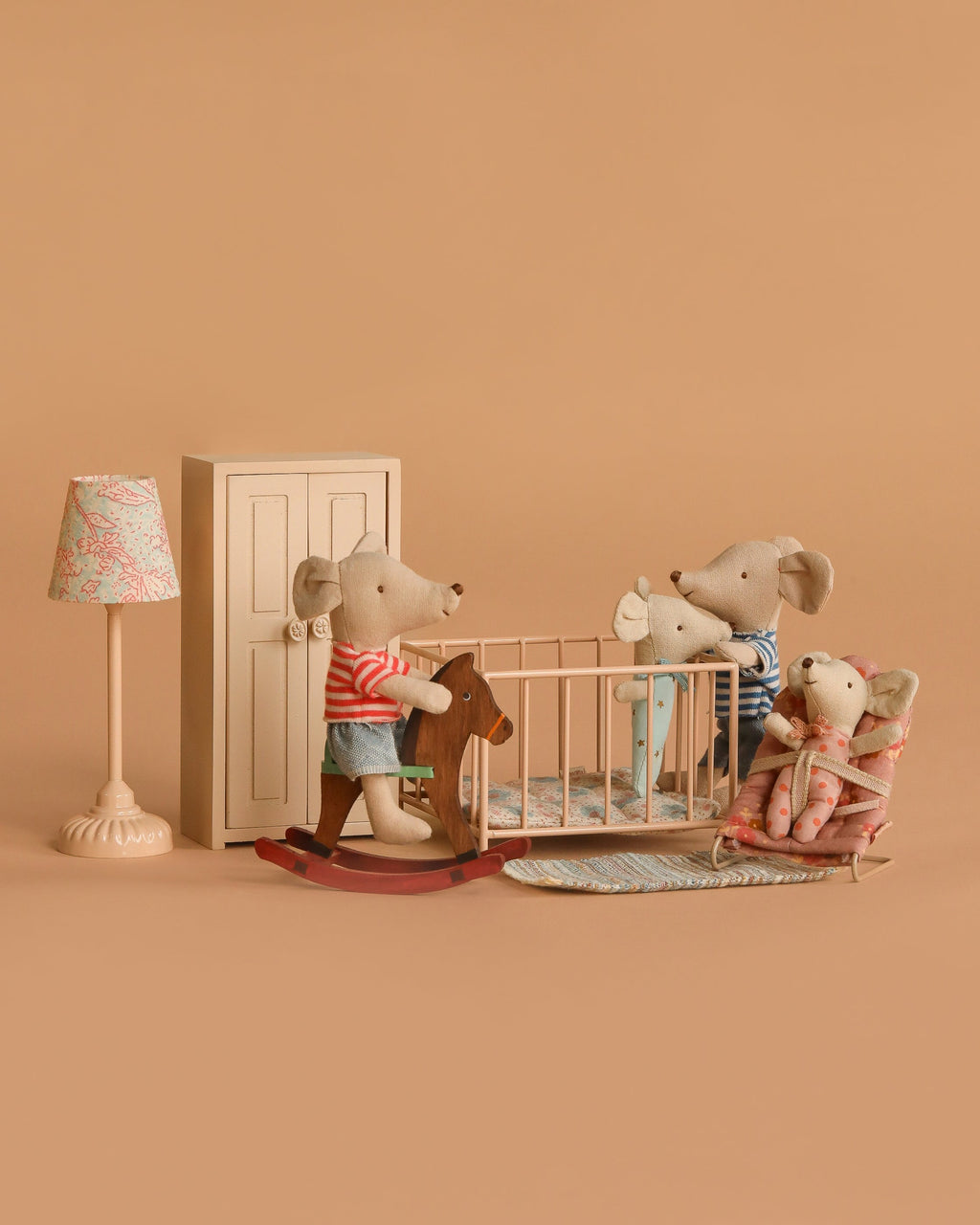 Maileg Nursery Set with Brothers and Sisters