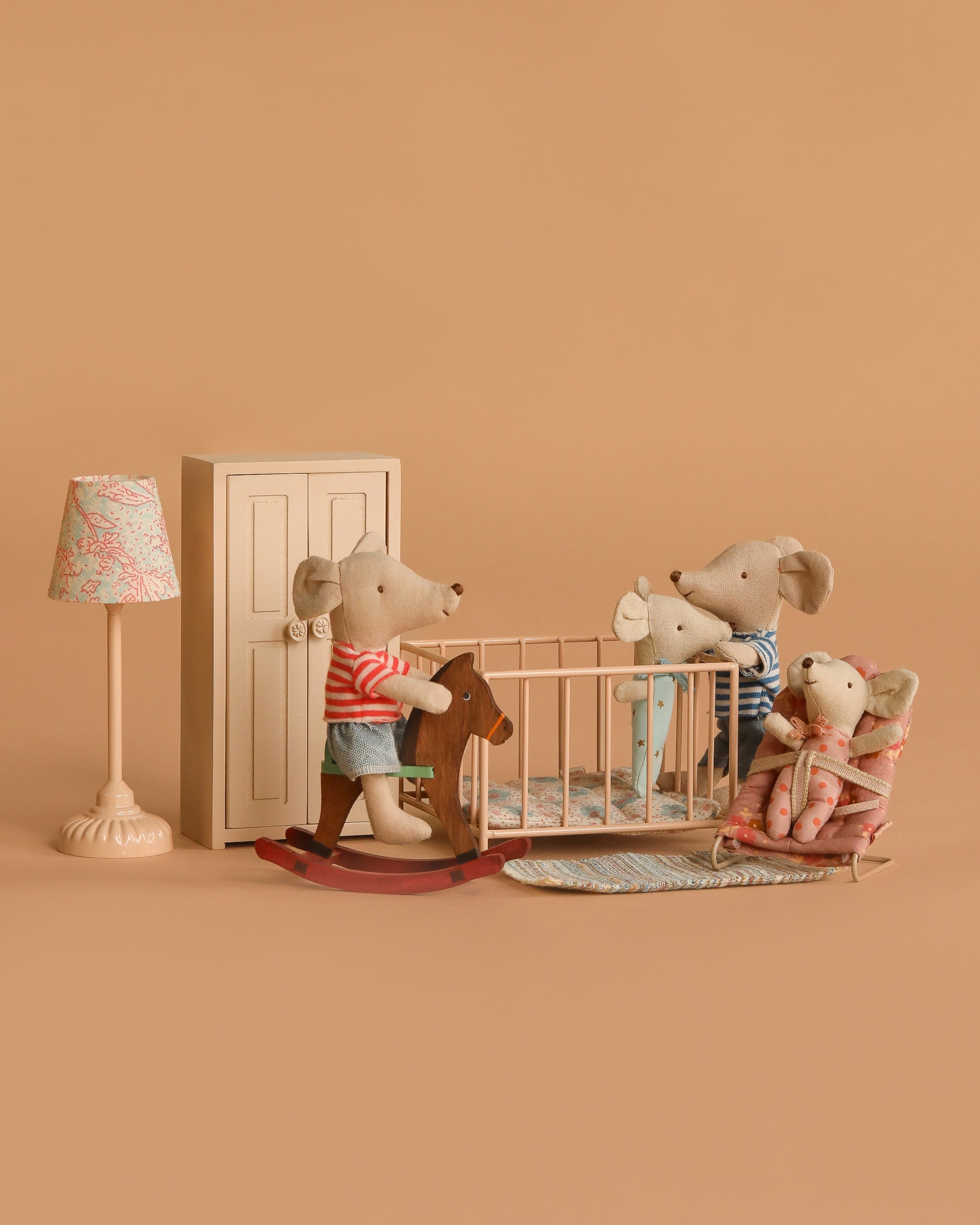 Maileg Nursery Set with Brothers and Sisters